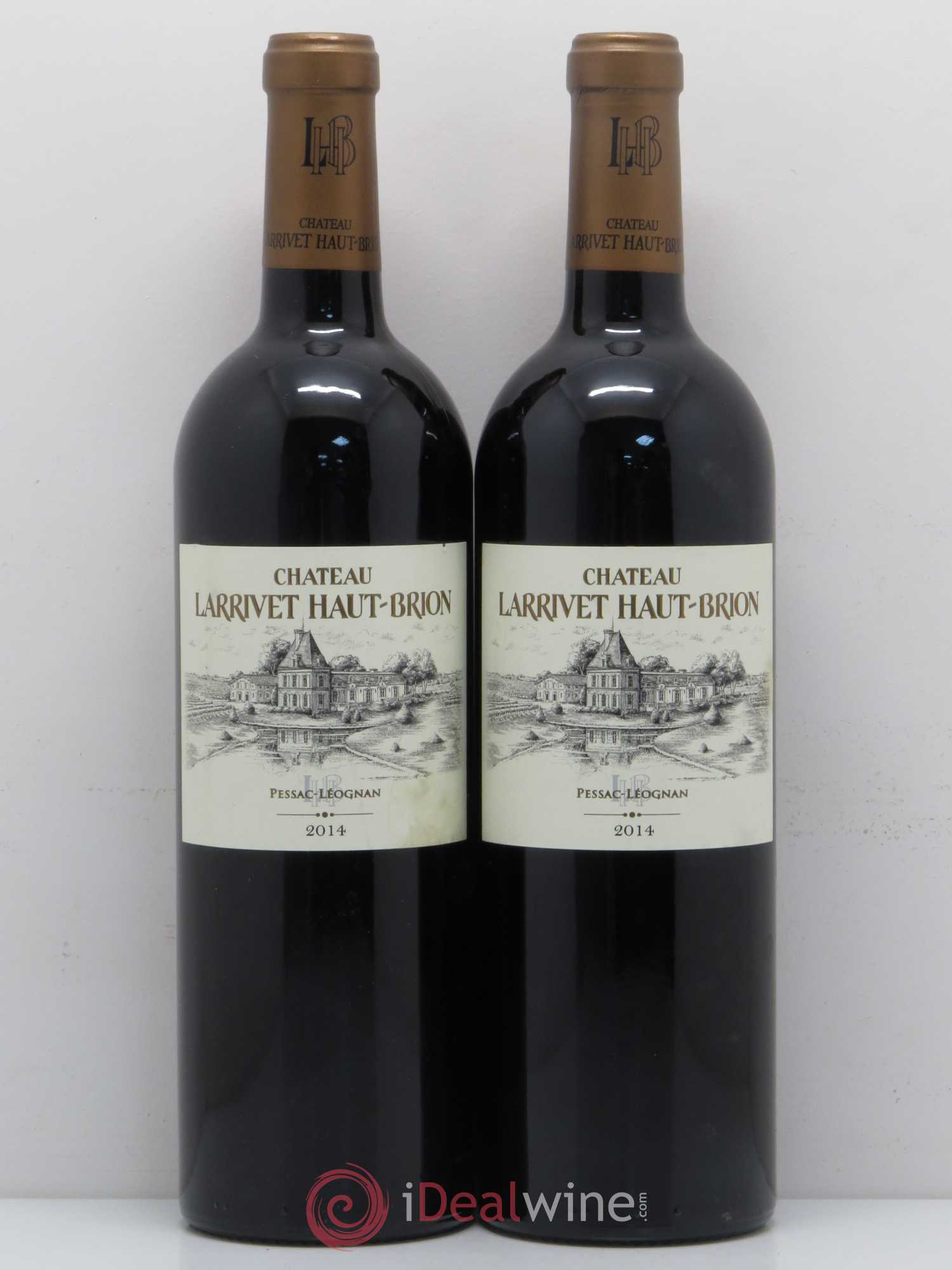 Château Larrivet Haut-Brion 2014 - Lot de 2 bouteilles - 0