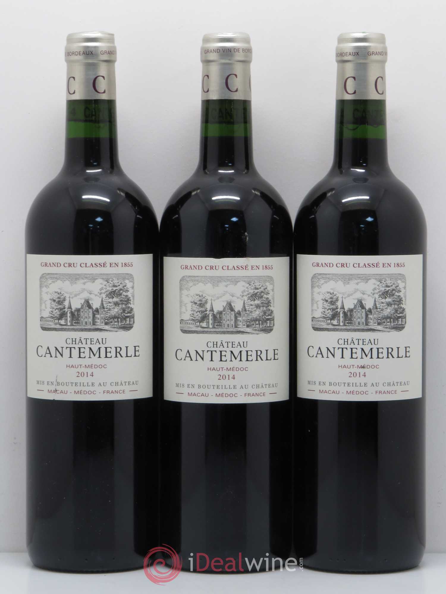 Château Cantemerle 5ème Grand Cru Classé 2014 - Lot de 12 bouteilles - 1