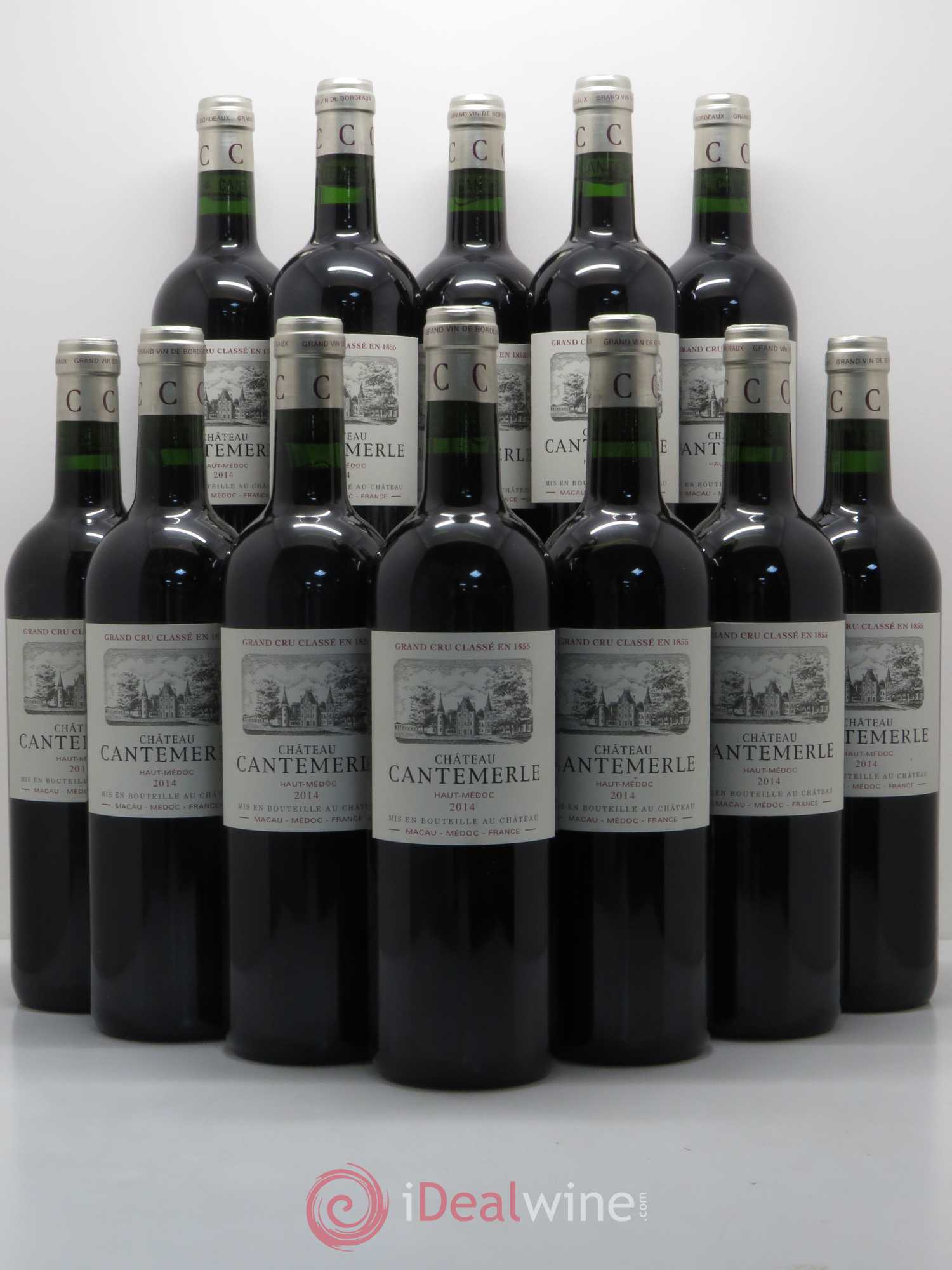 Château Cantemerle 5ème Grand Cru Classé 2014 - Lot de 12 bouteilles - 0