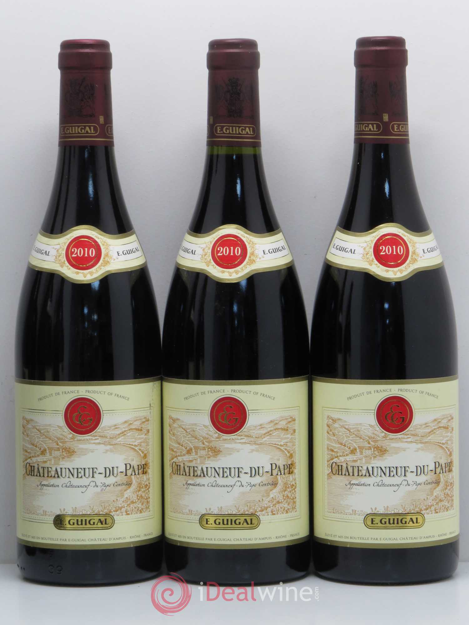 Châteauneuf-du-Pape Guigal 2010 - Lot de 6 bouteilles - 1