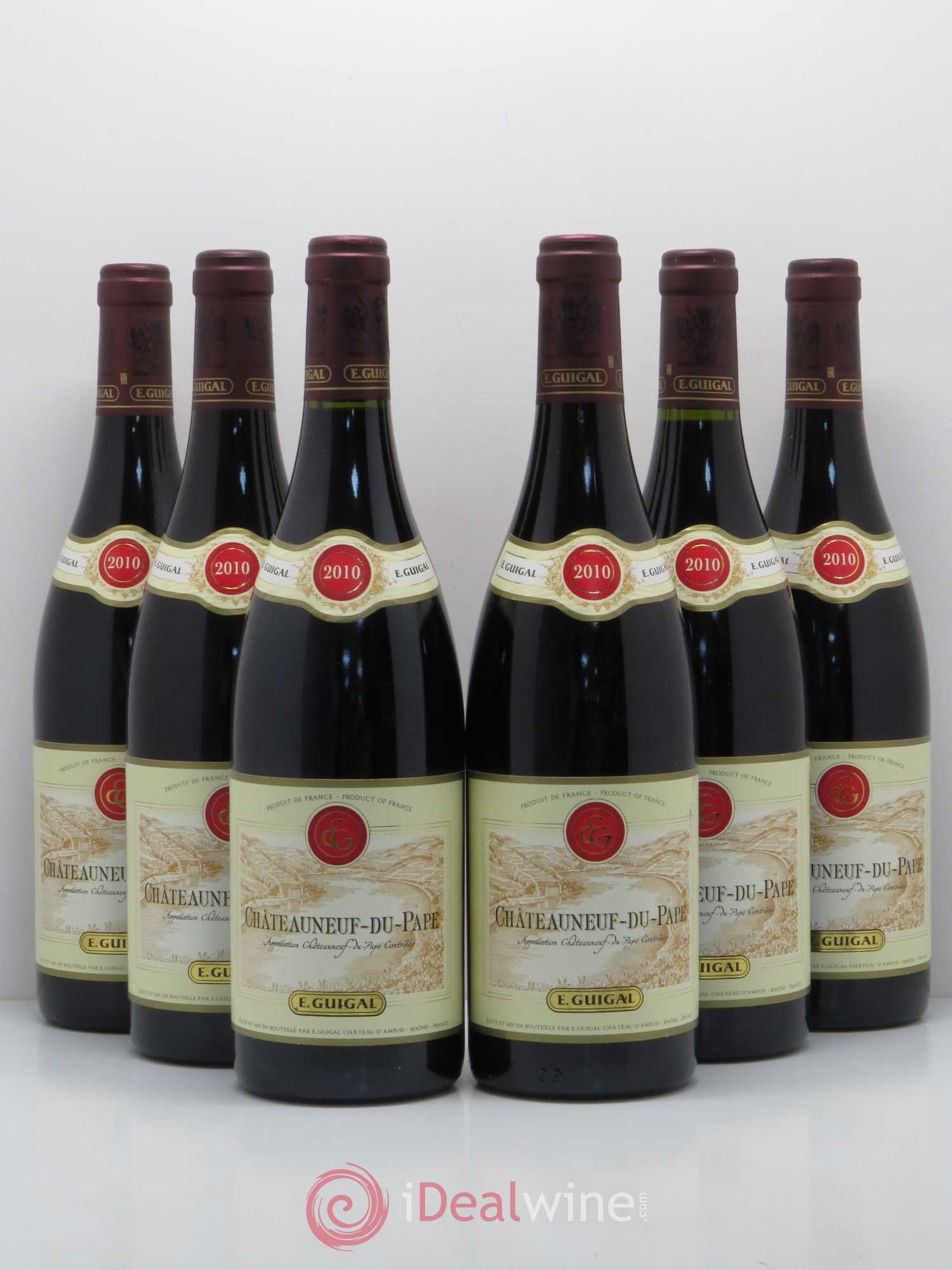 Châteauneuf-du-Pape Guigal 2010 - Lot de 6 bouteilles - 0