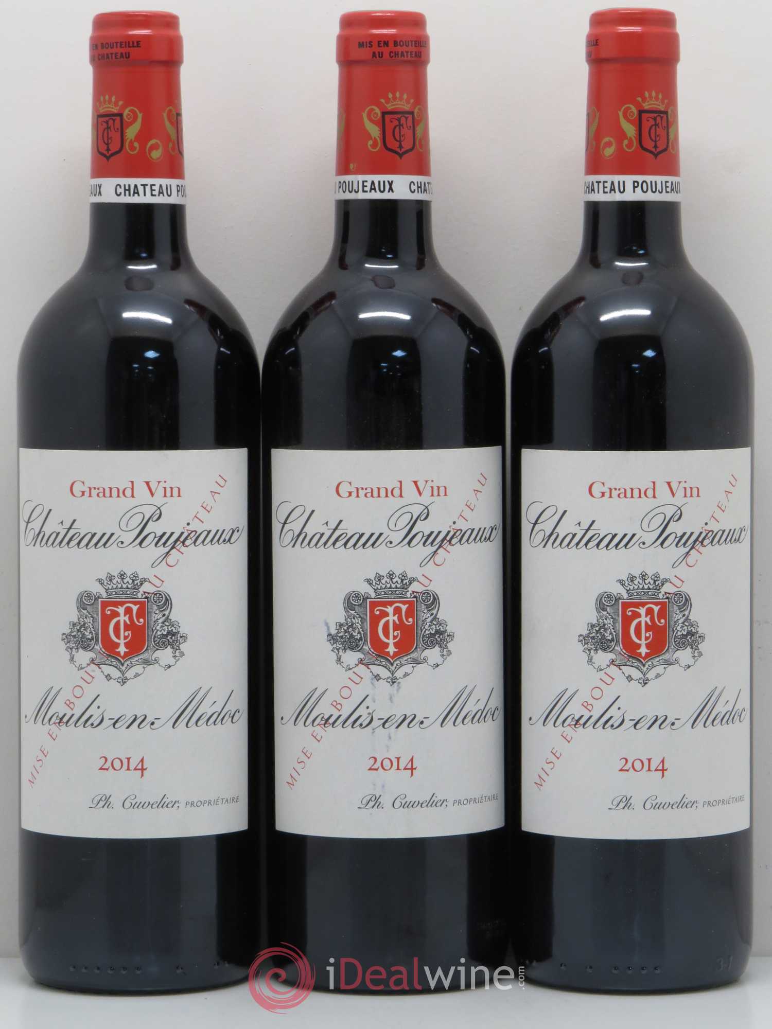 Château Poujeaux 2014 - Lot de 6 bouteilles - 2