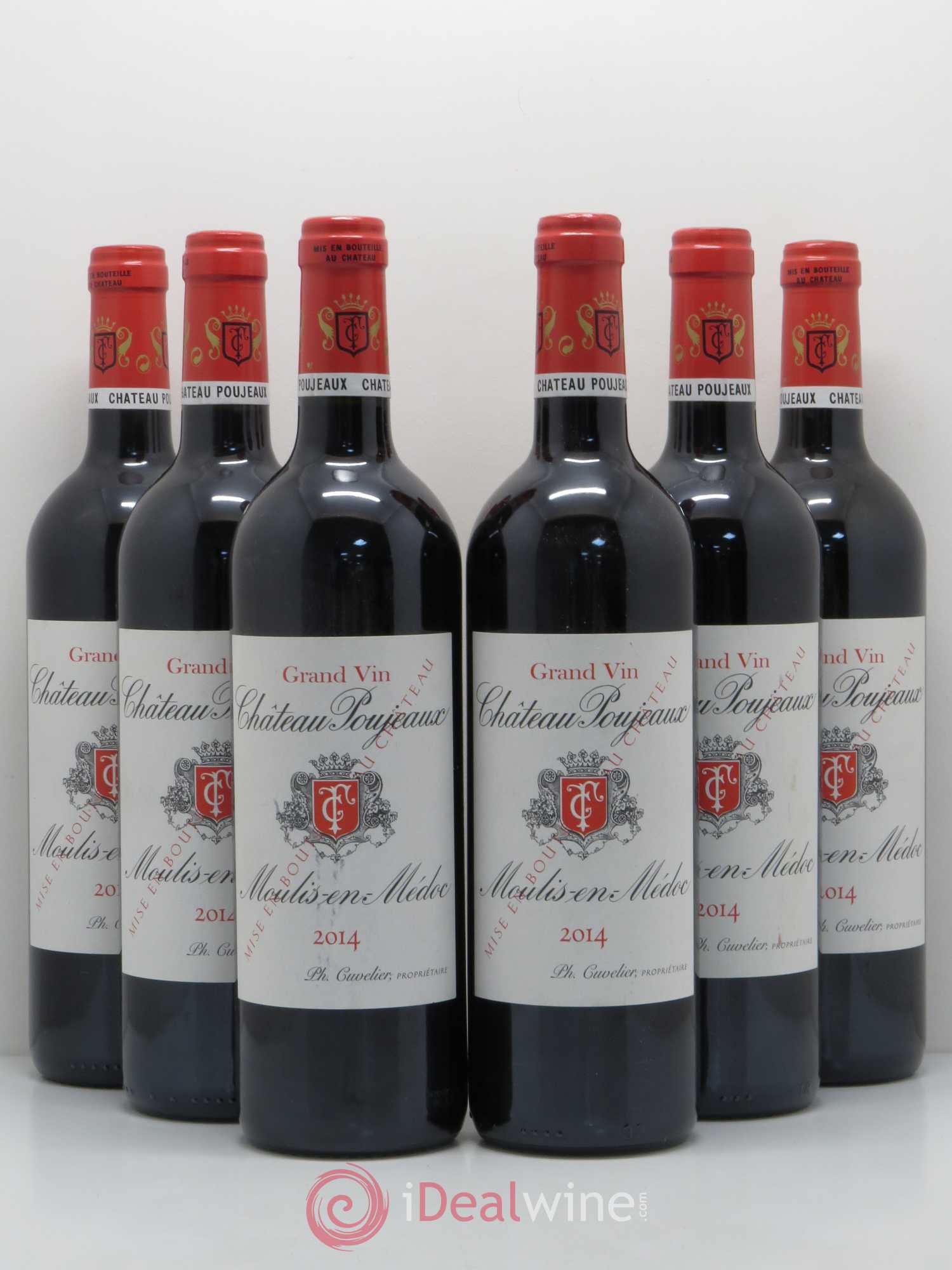 Château Poujeaux 2014 - Lot de 6 bouteilles - 0