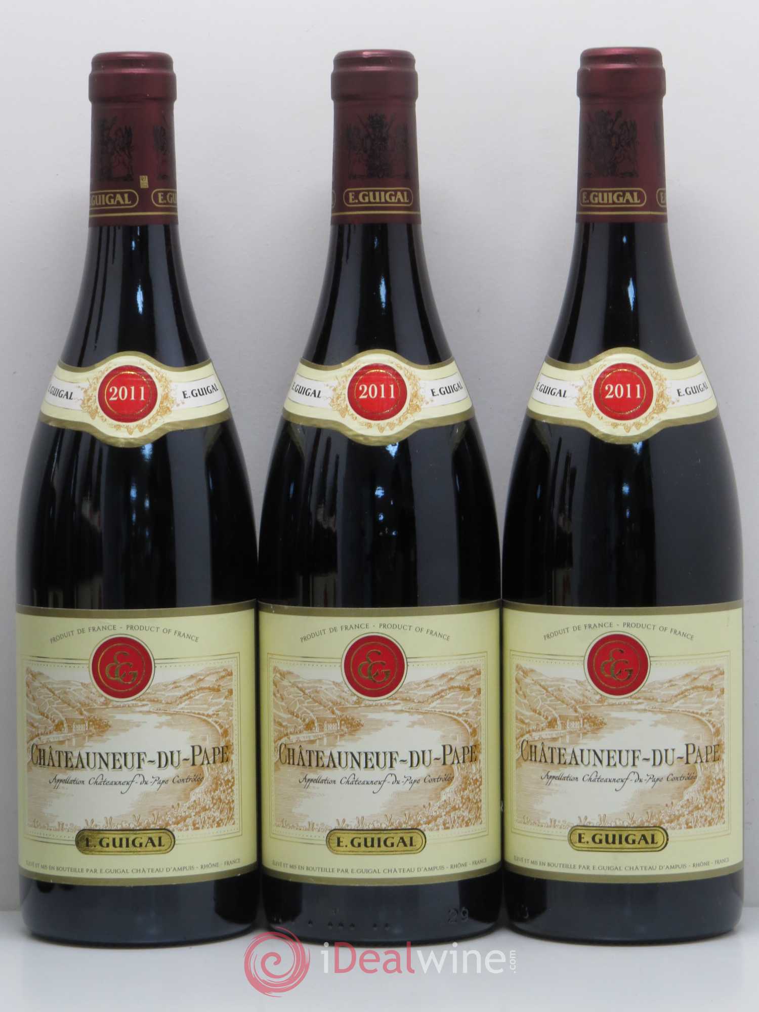 Châteauneuf-du-Pape Guigal 2011 - Lot de 7 bouteilles - 1