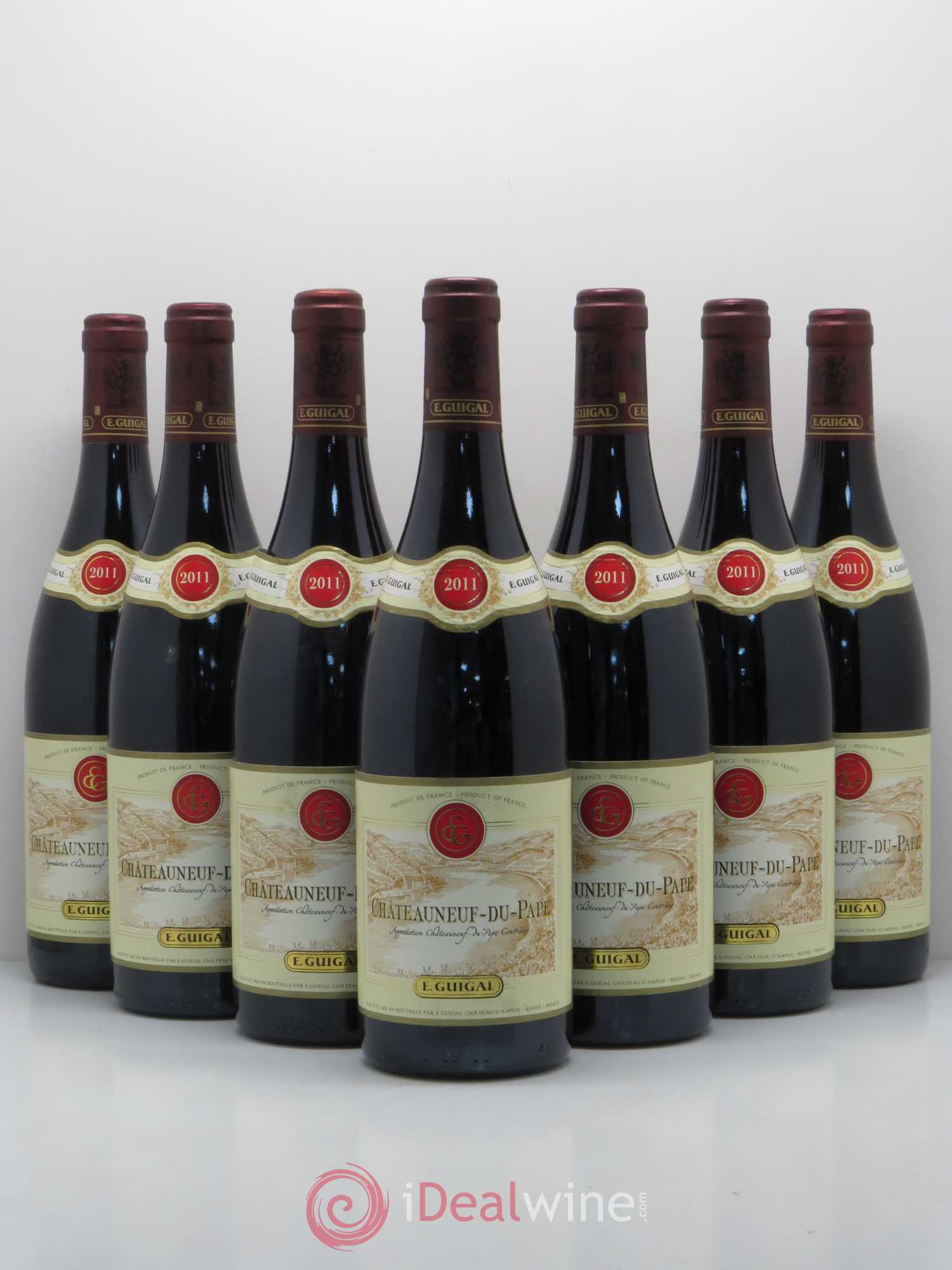 Châteauneuf-du-Pape Guigal 2011 - Lot de 7 bouteilles - 0