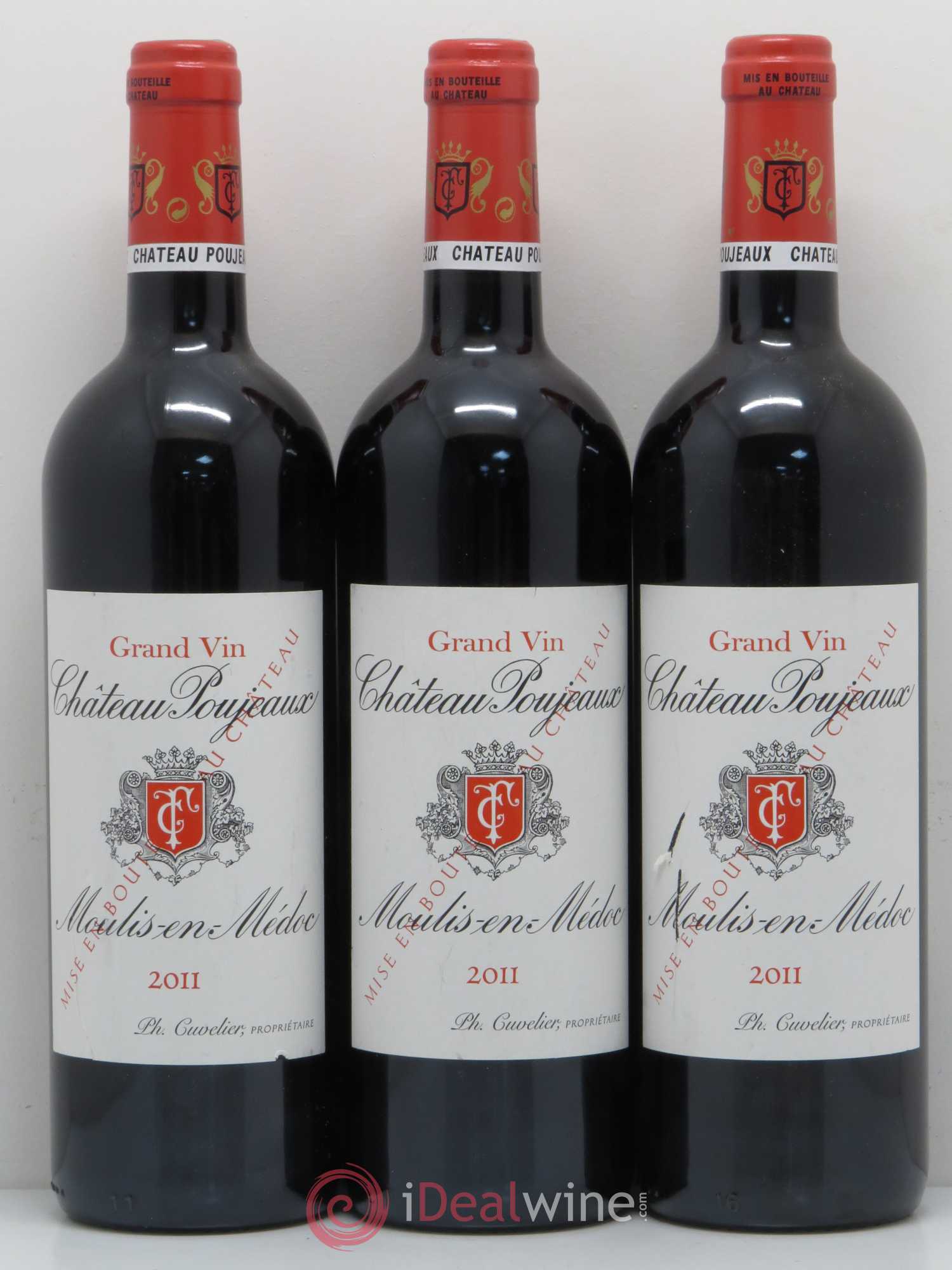 Château Poujeaux 2011 - Lot de 6 bouteilles - 2