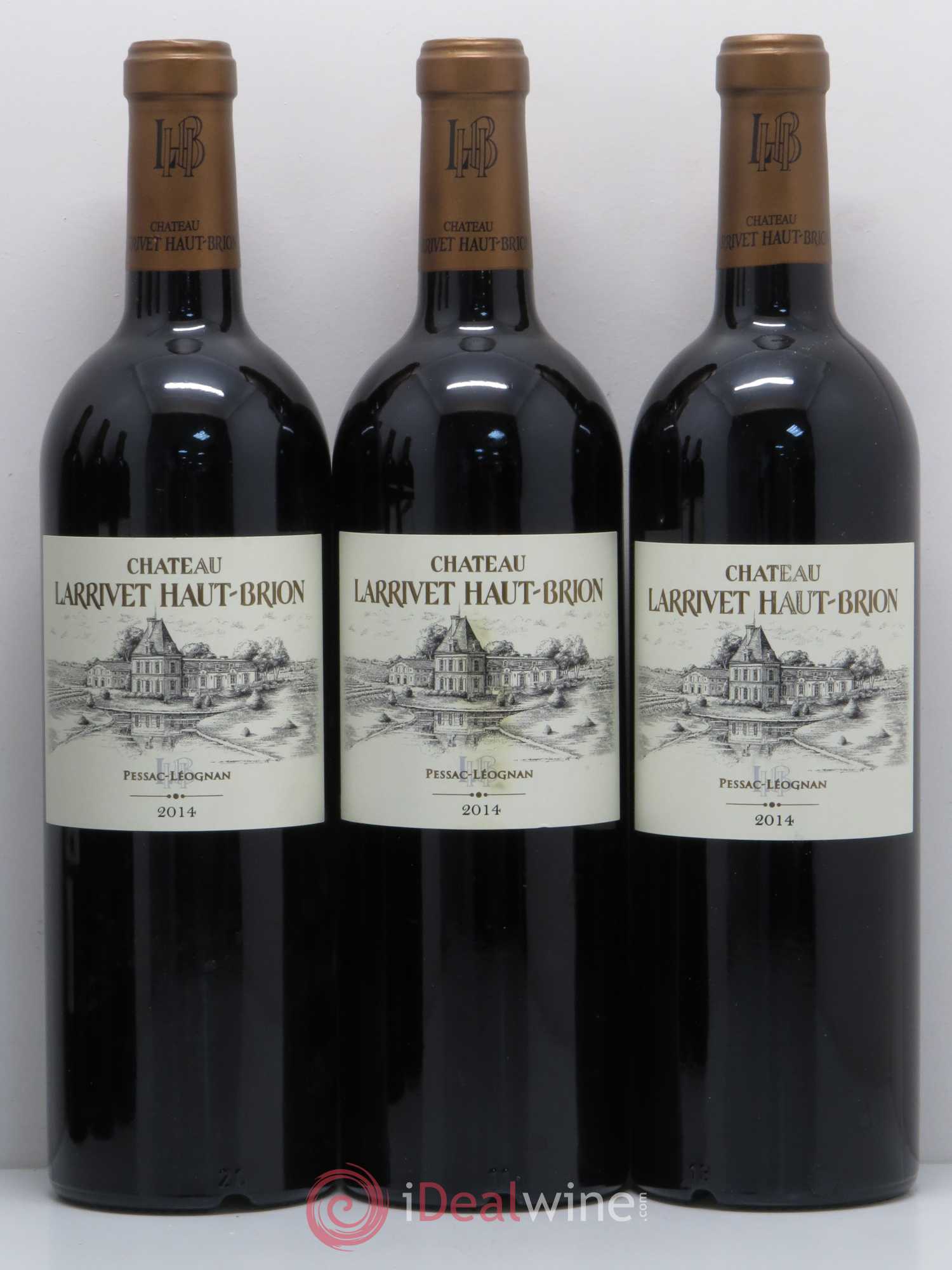 Château Larrivet Haut-Brion 2014 - Lot de 6 bouteilles - 1