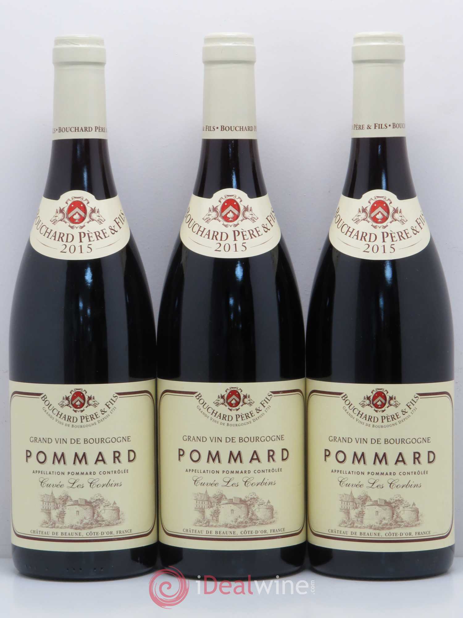 Pommard Les Corbins Bouchard Père & Fils 2015 - Posten von 6 Flaschen - 2