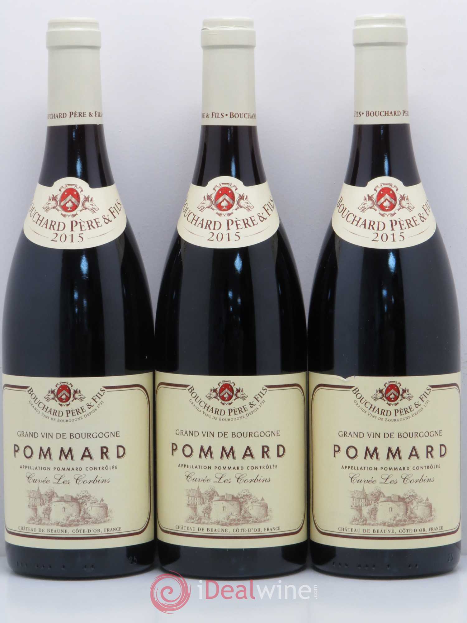Pommard Les Corbins Bouchard Père & Fils 2015 - Posten von 6 Flaschen - 2