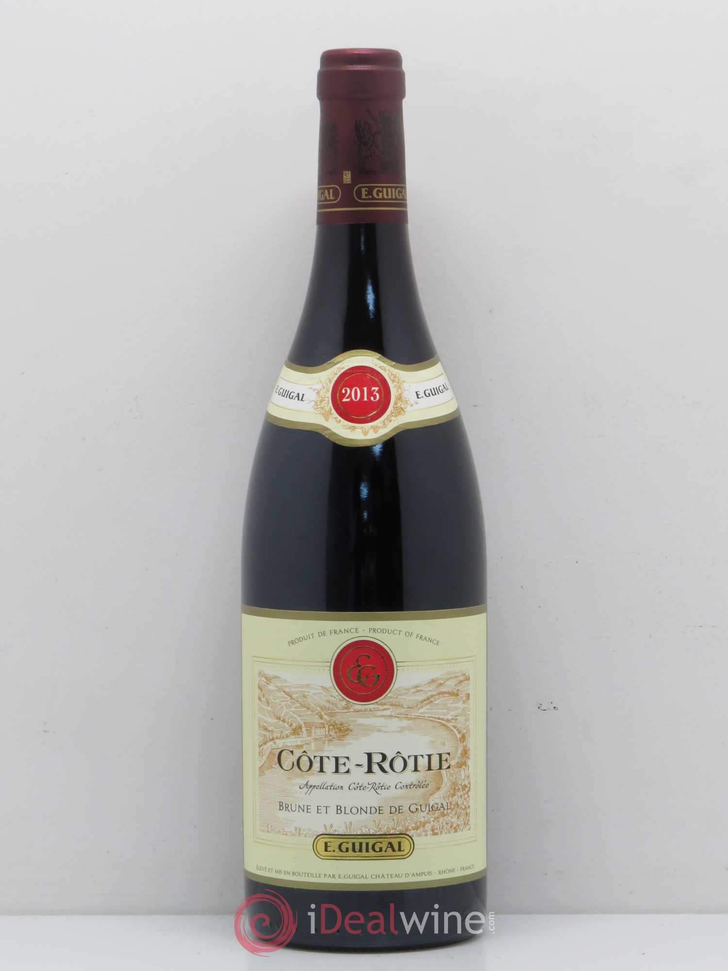 Côte-Rôtie Côtes Brune et Blonde Guigal 2013 - Lot de 1 bouteille - 0