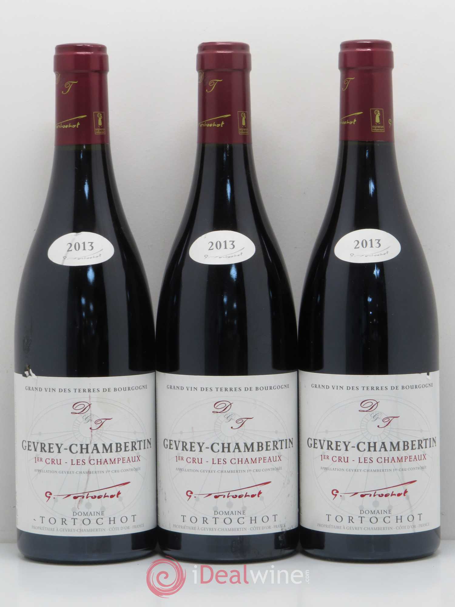 Gevrey-Chambertin 1er Cru Les Champeaux Tortochot (Domaine) 2013 - Lot de 3 bouteilles - 0