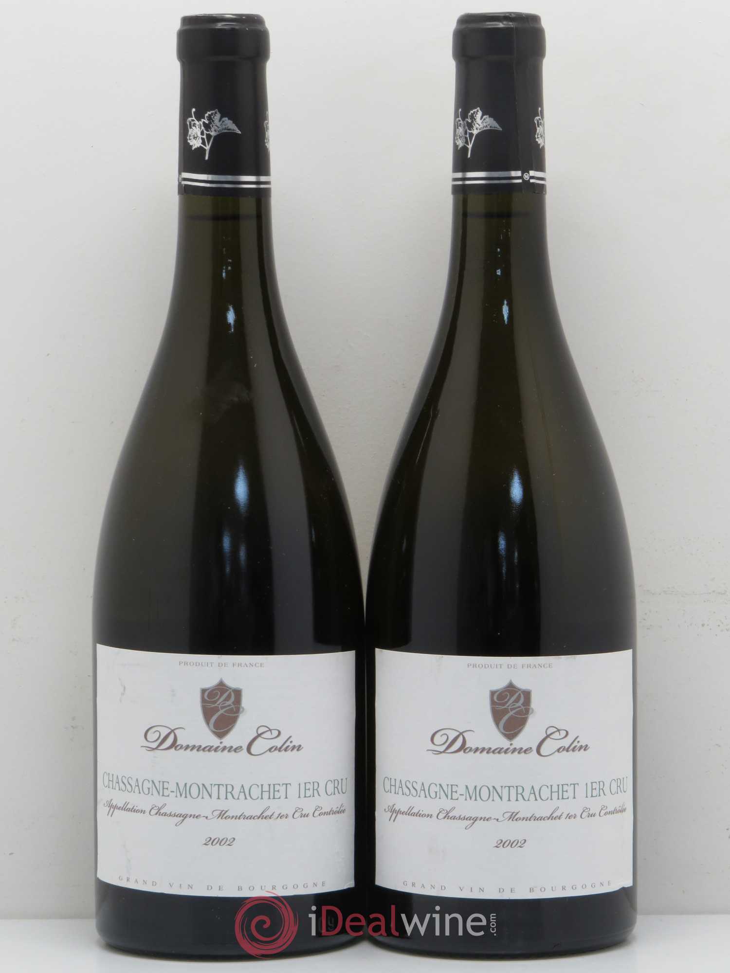 Chassagne-Montrachet 1er Cru Domaine Colin 2002 - Lot de 5 bouteilles - 2