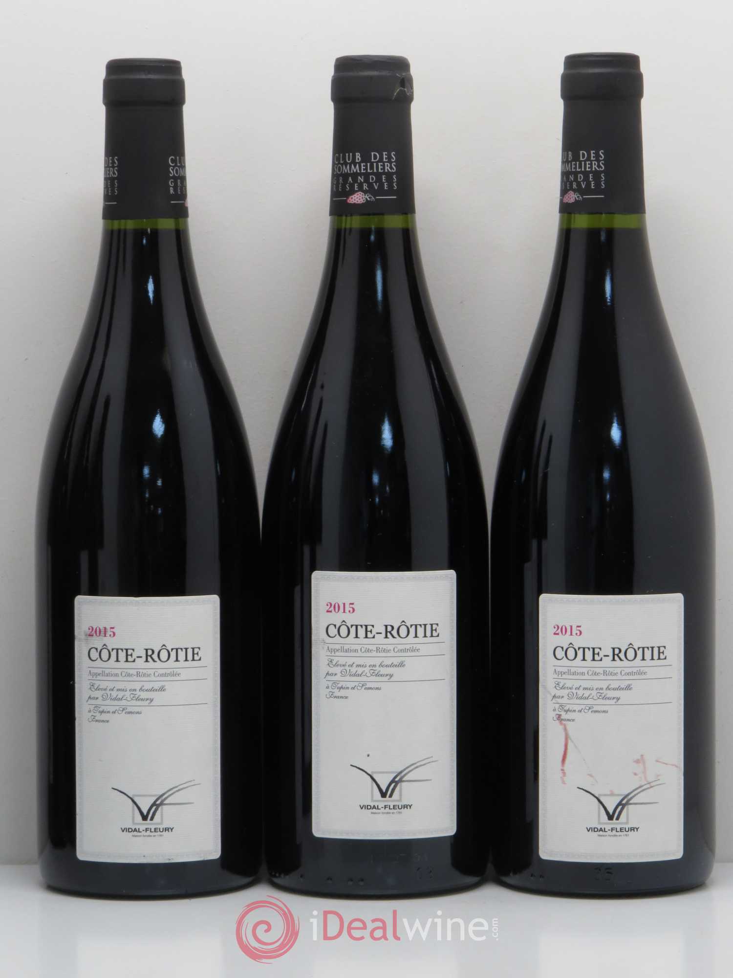 Côte-Rôtie Vidal Fleury 2015 - Lot de 6 bouteilles - 1