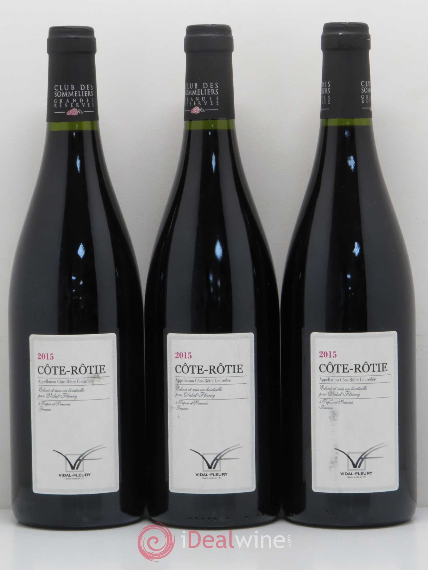 Côte-Rôtie Vidal Fleury 2015 - Lot de 6 bouteilles - 2