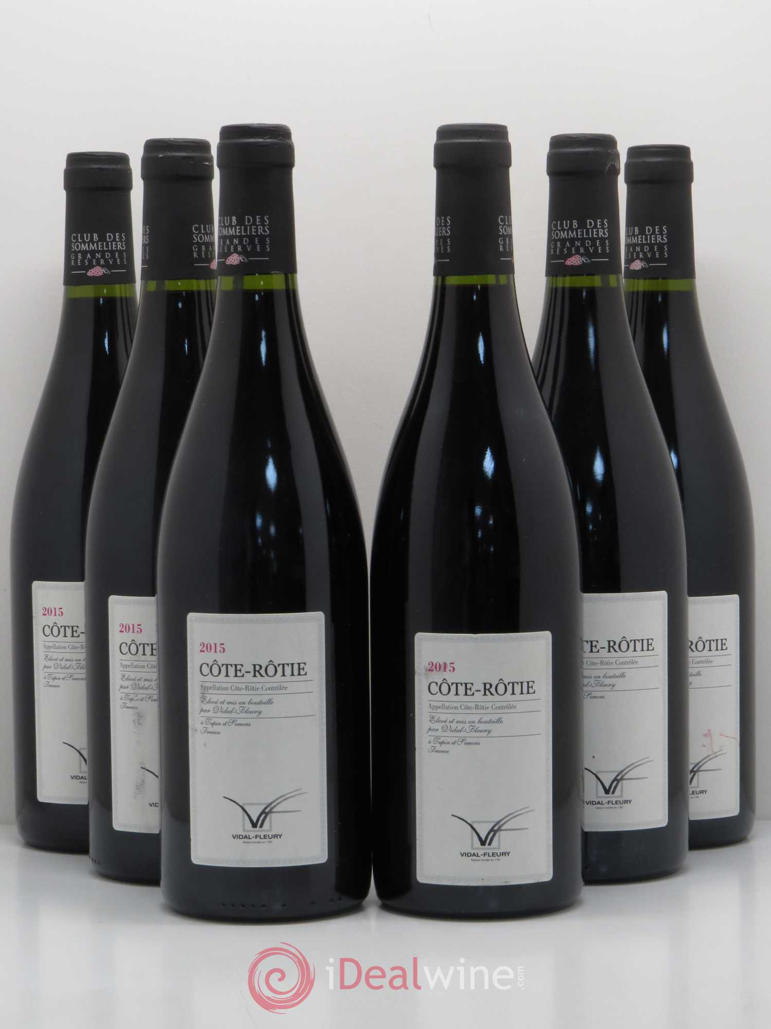 Côte-Rôtie Vidal Fleury 2015 - Lot de 6 bouteilles - 0