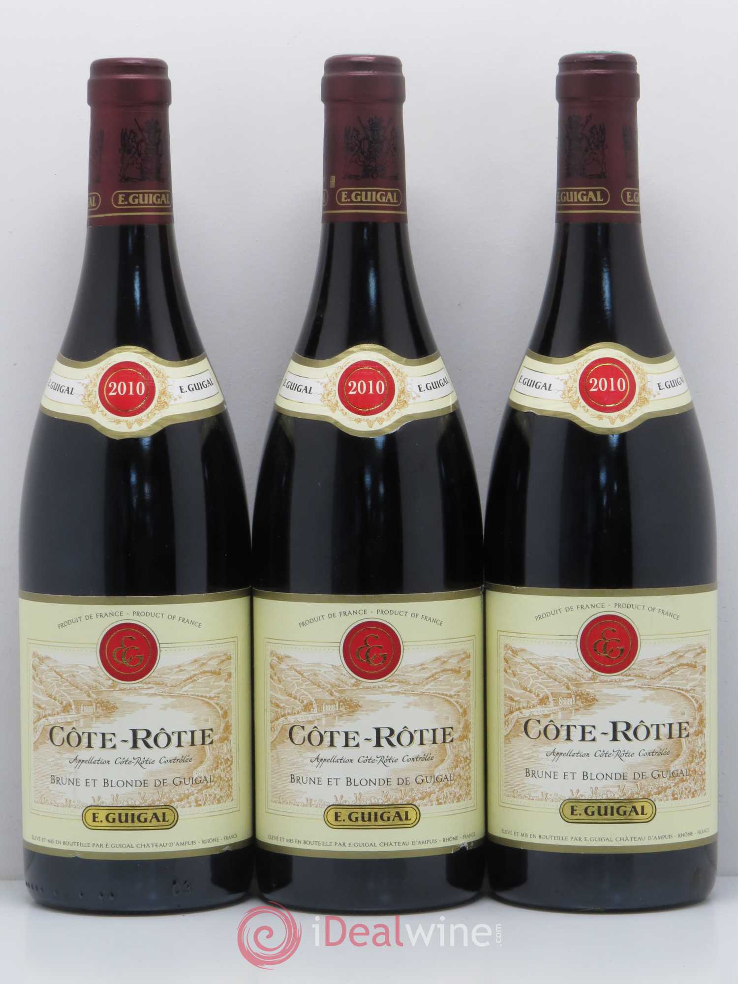 Côte-Rôtie Côtes Brune et Blonde Guigal 2010 - Lot de 11 bouteilles - 2