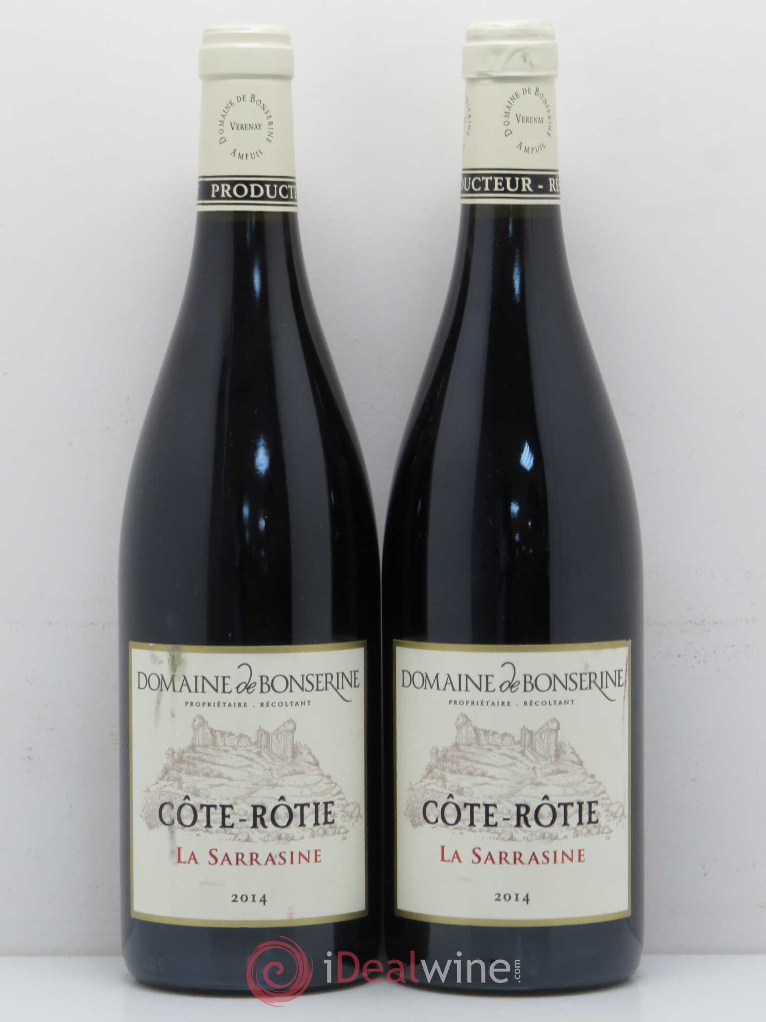 Côte-Rôtie La Sarrasine Bonserine (Domaine de) 2014 - Lot de 2 bouteilles - 0