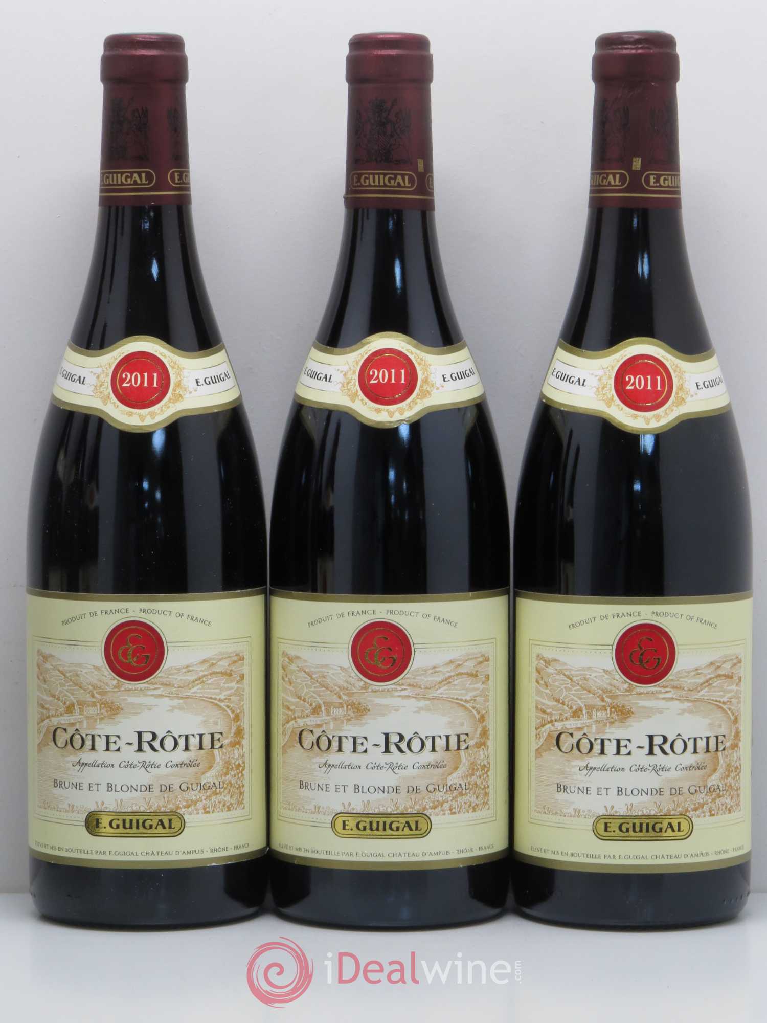 Côte-Rôtie Côtes Brune et Blonde Guigal 2011 - Lot de 6 bouteilles - 1