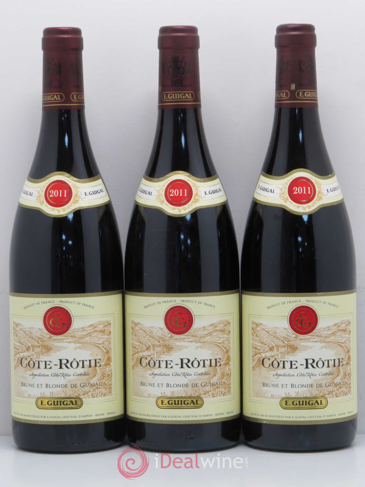 Côte-Rôtie Côtes Brune et Blonde Guigal 2011 - Lot de 6 bouteilles - 2