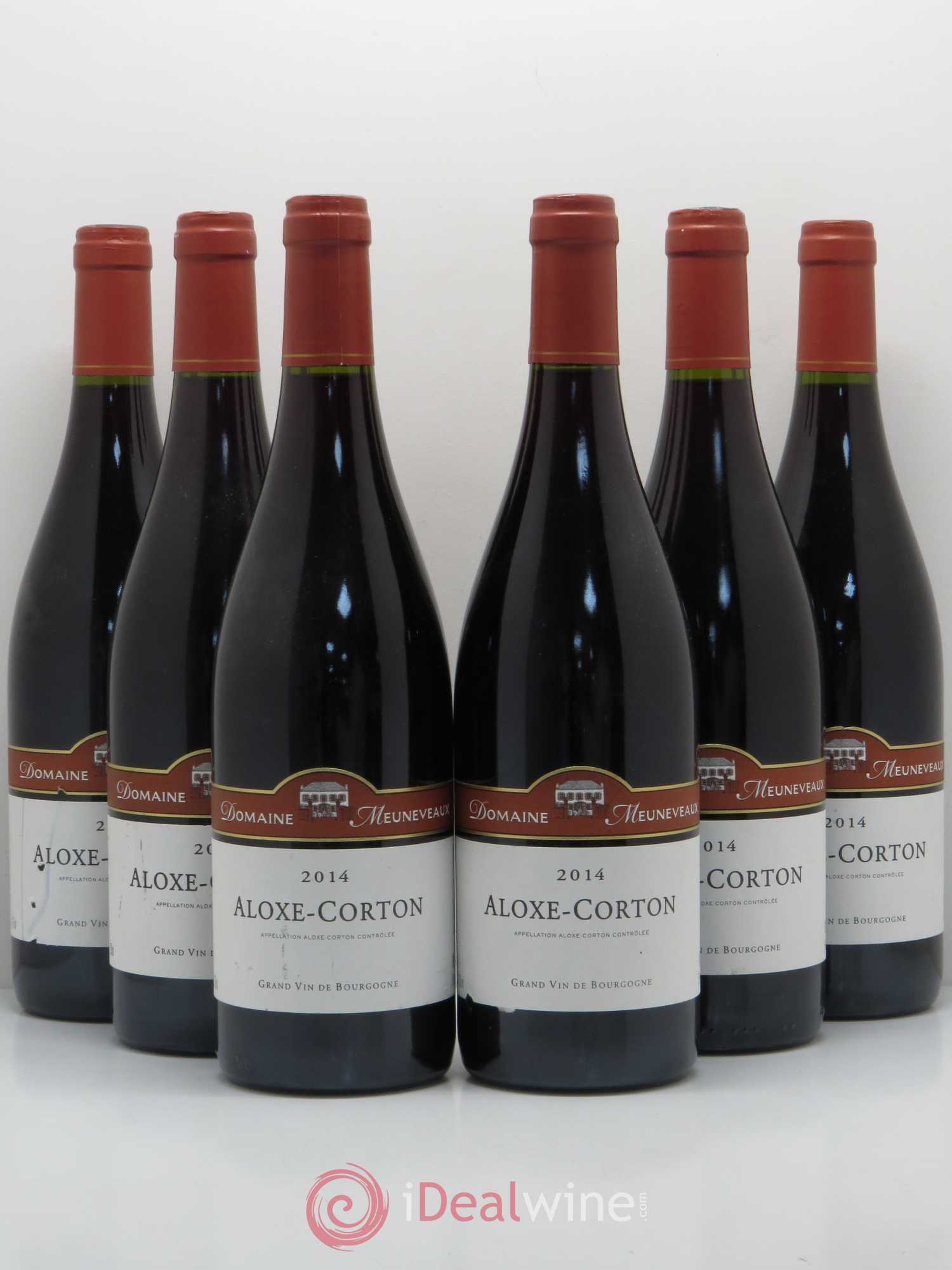 Aloxe-Corton Domaine Meuneveaux 2014 - Posten von 6 Flaschen - 0