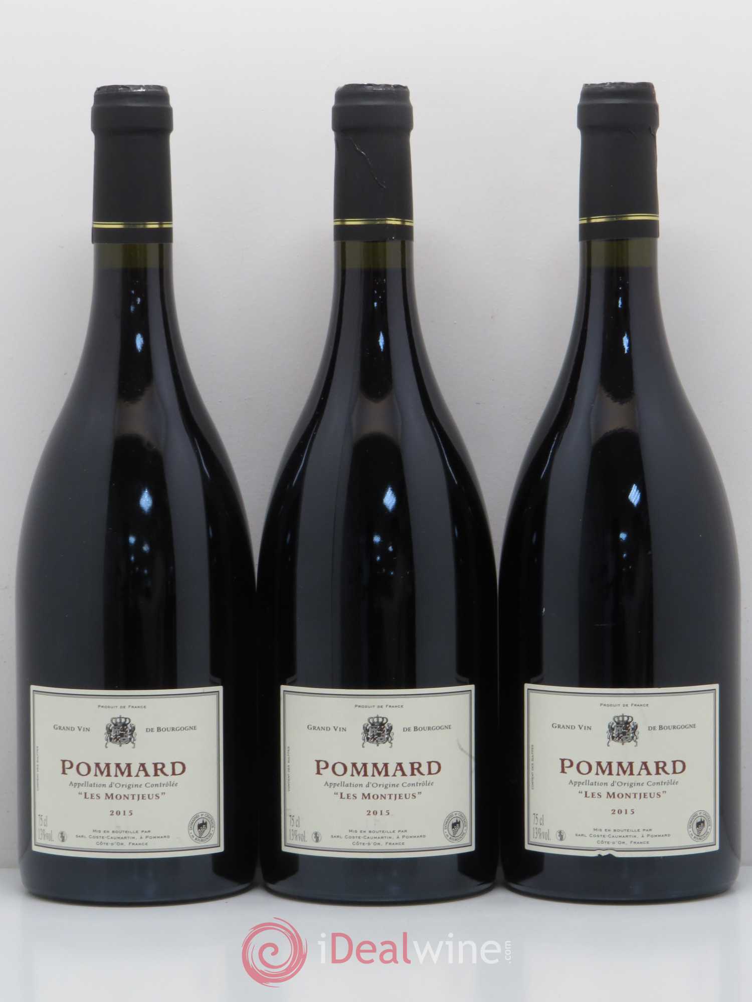 Pommard 1er Cru Les Montjeus Coste Caumartin 2015 - Lot de 6 bouteilles - 2