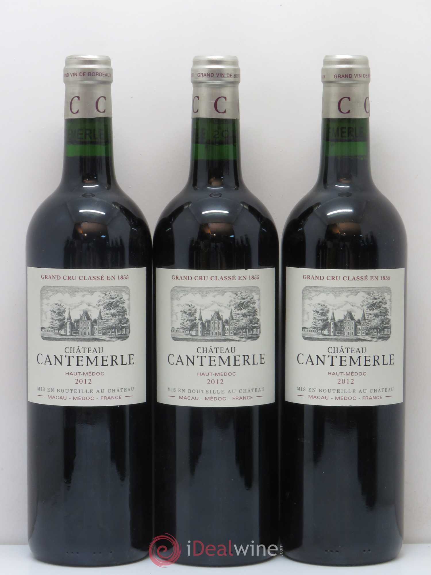 Château Cantemerle 5ème Grand Cru Classé 2012 - Lot de 12 bouteilles - 2