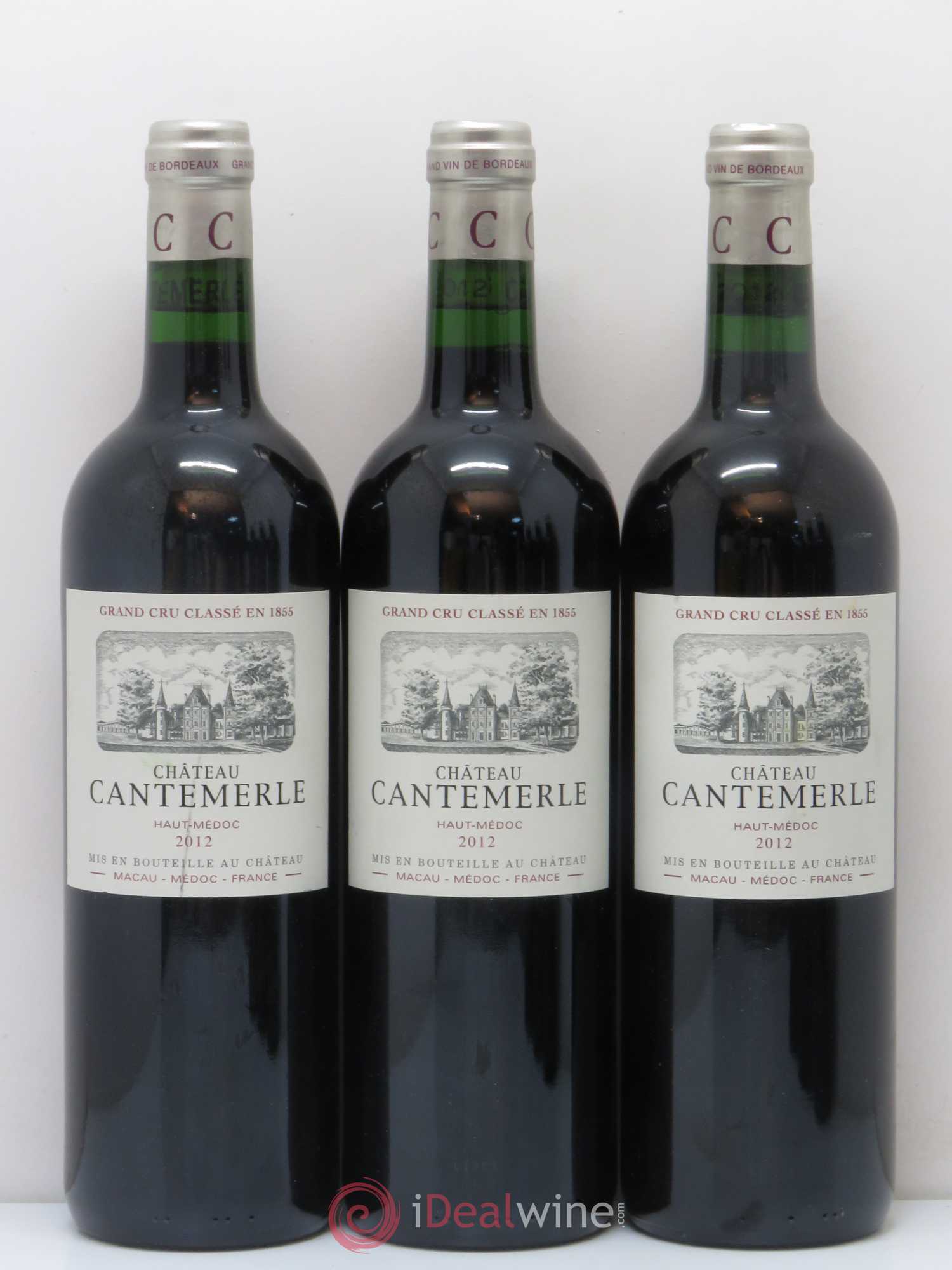 Château Cantemerle 5ème Grand Cru Classé 2012 - Lot de 12 bouteilles - 3