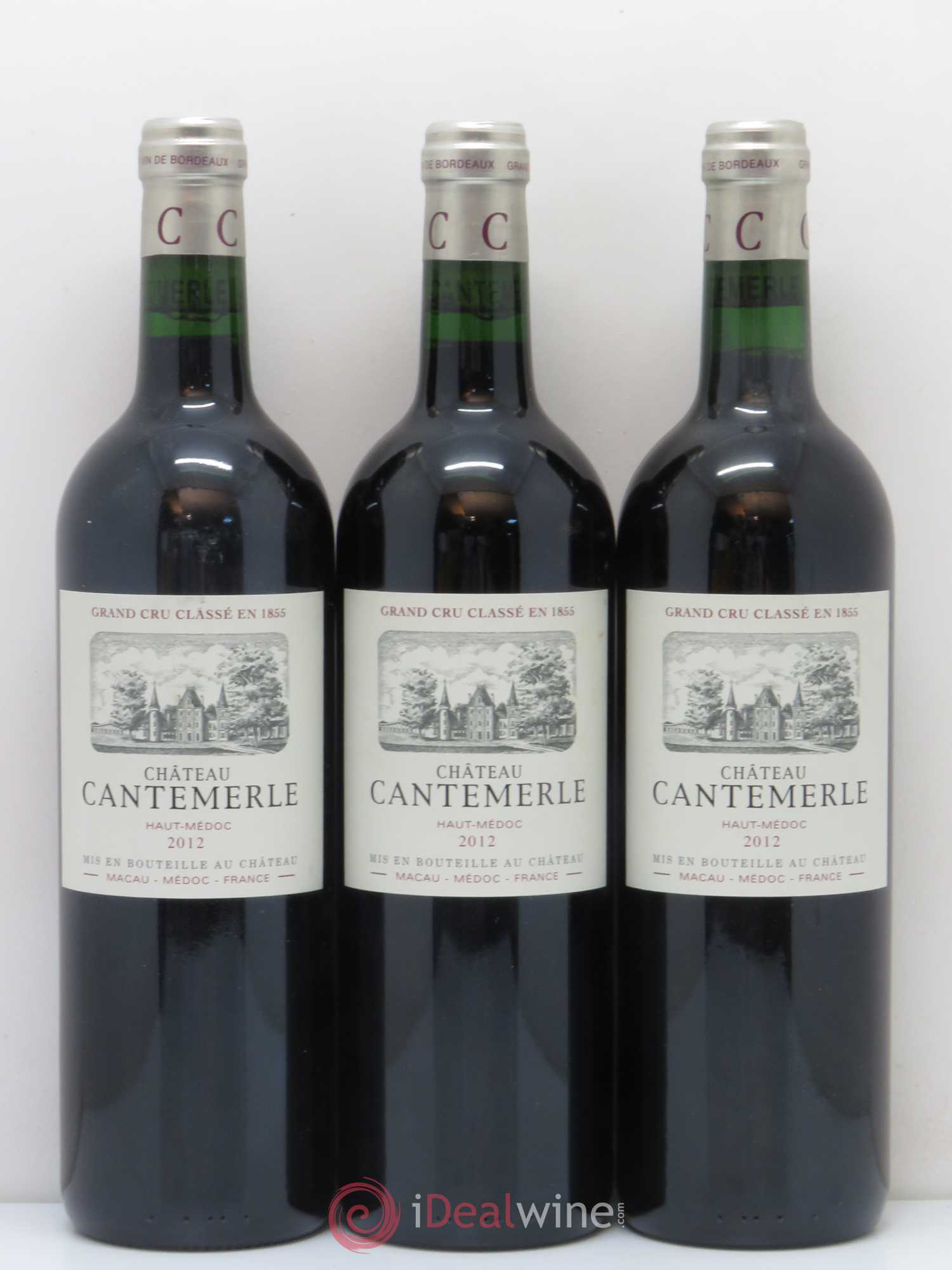 Château Cantemerle 5ème Grand Cru Classé 2012 - Lot de 12 bouteilles - 4