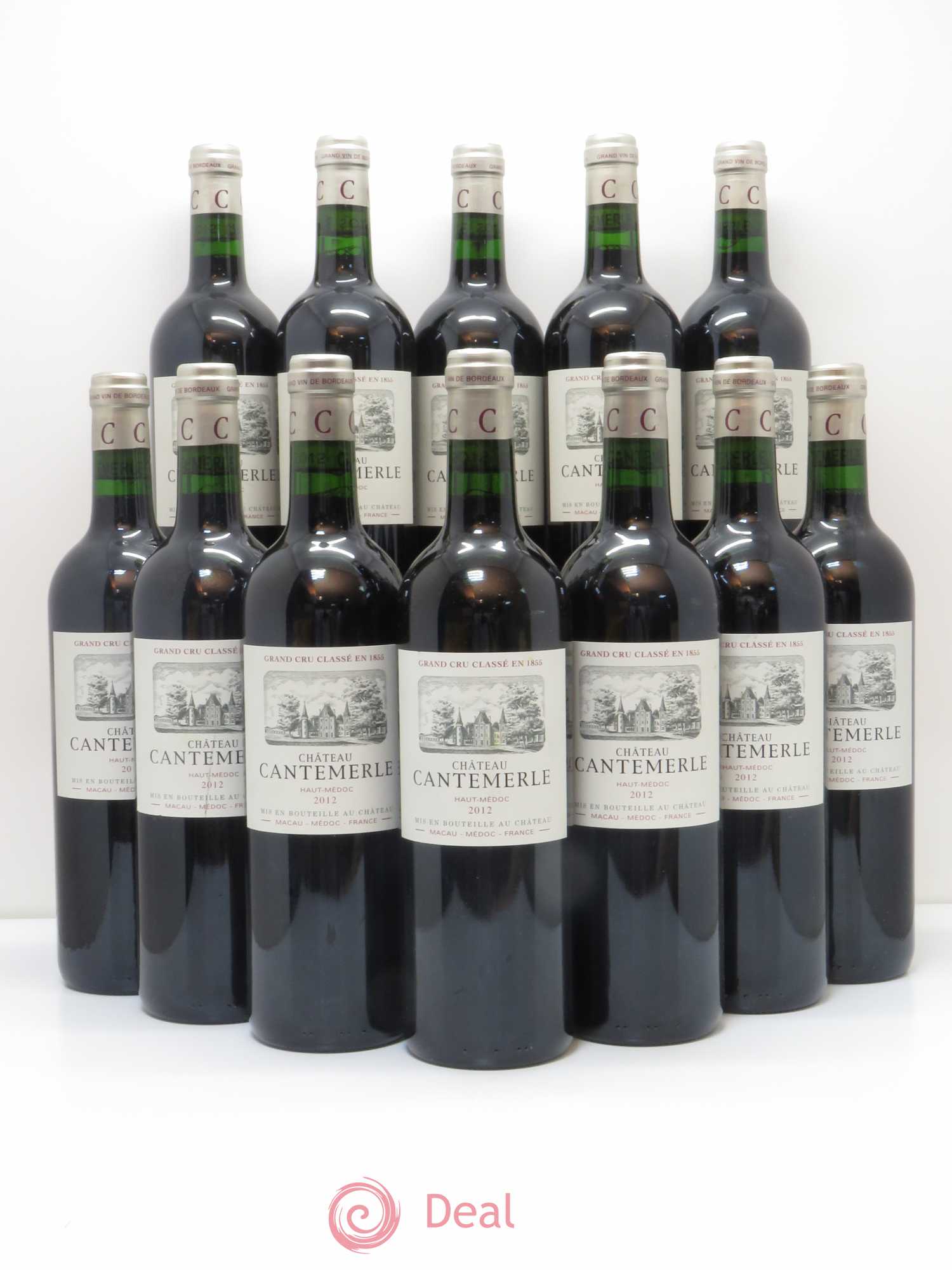 Château Cantemerle 5ème Grand Cru Classé 2012 - Lot de 12 bouteilles - 0