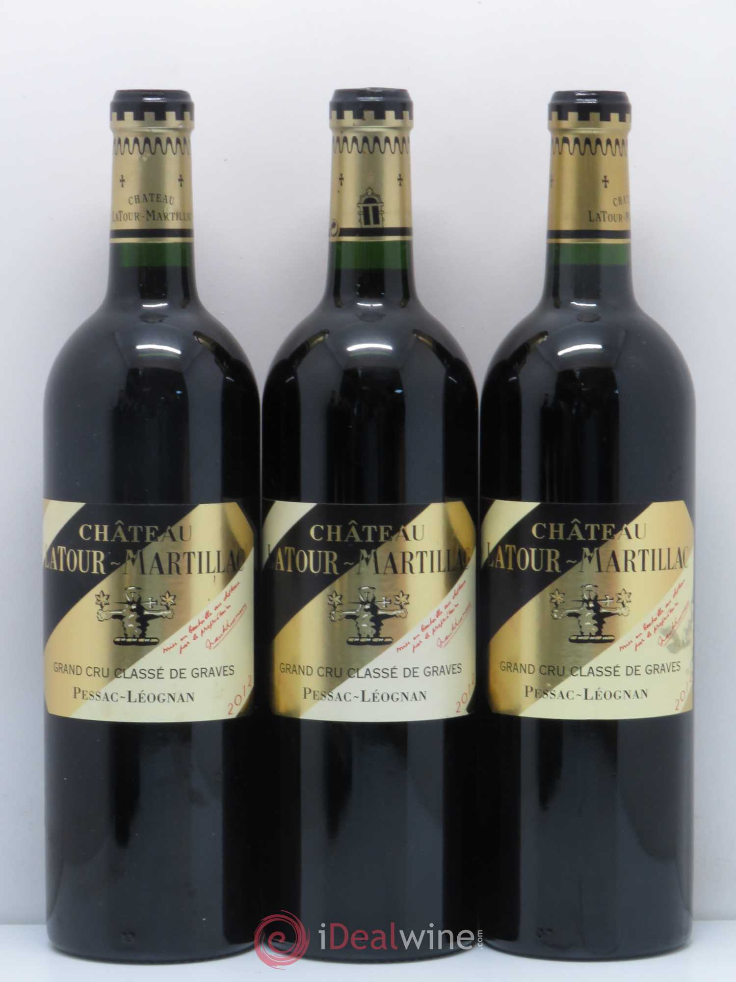 Château Latour-Martillac Cru Classé de Graves 2012 - Lot de 6 bouteilles - 1