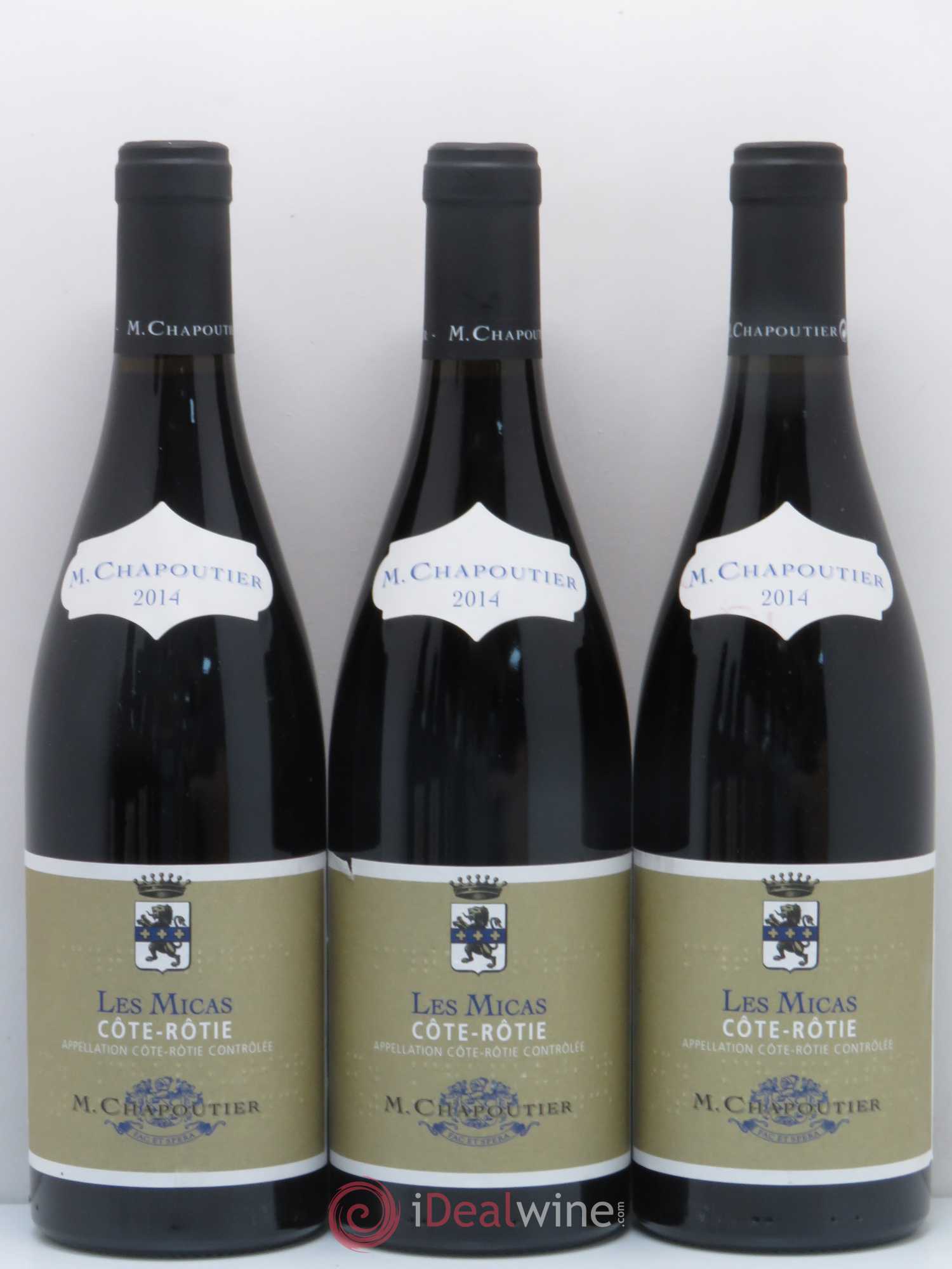 Côte-Rôtie Les Micas Chapoutier 2014 - Lot de 6 bouteilles - 1