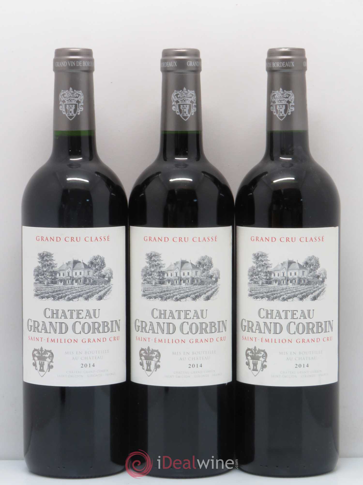 Château Grand Corbin Grand Cru Classé 2014 - Lot de 6 bouteilles - 2