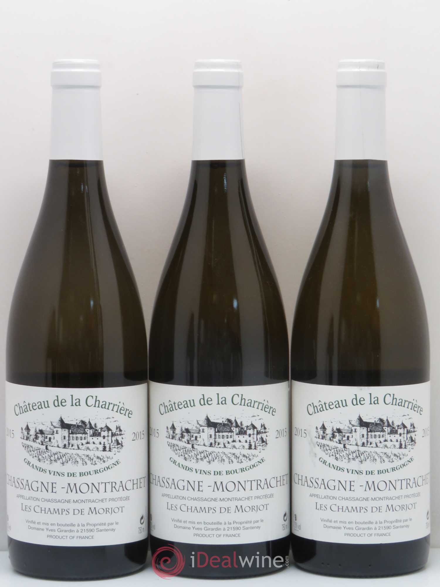 Chassagne-Montrachet Les Champs De Morjot Château De La Charriere 2015 - Lot de 6 bouteilles - 2