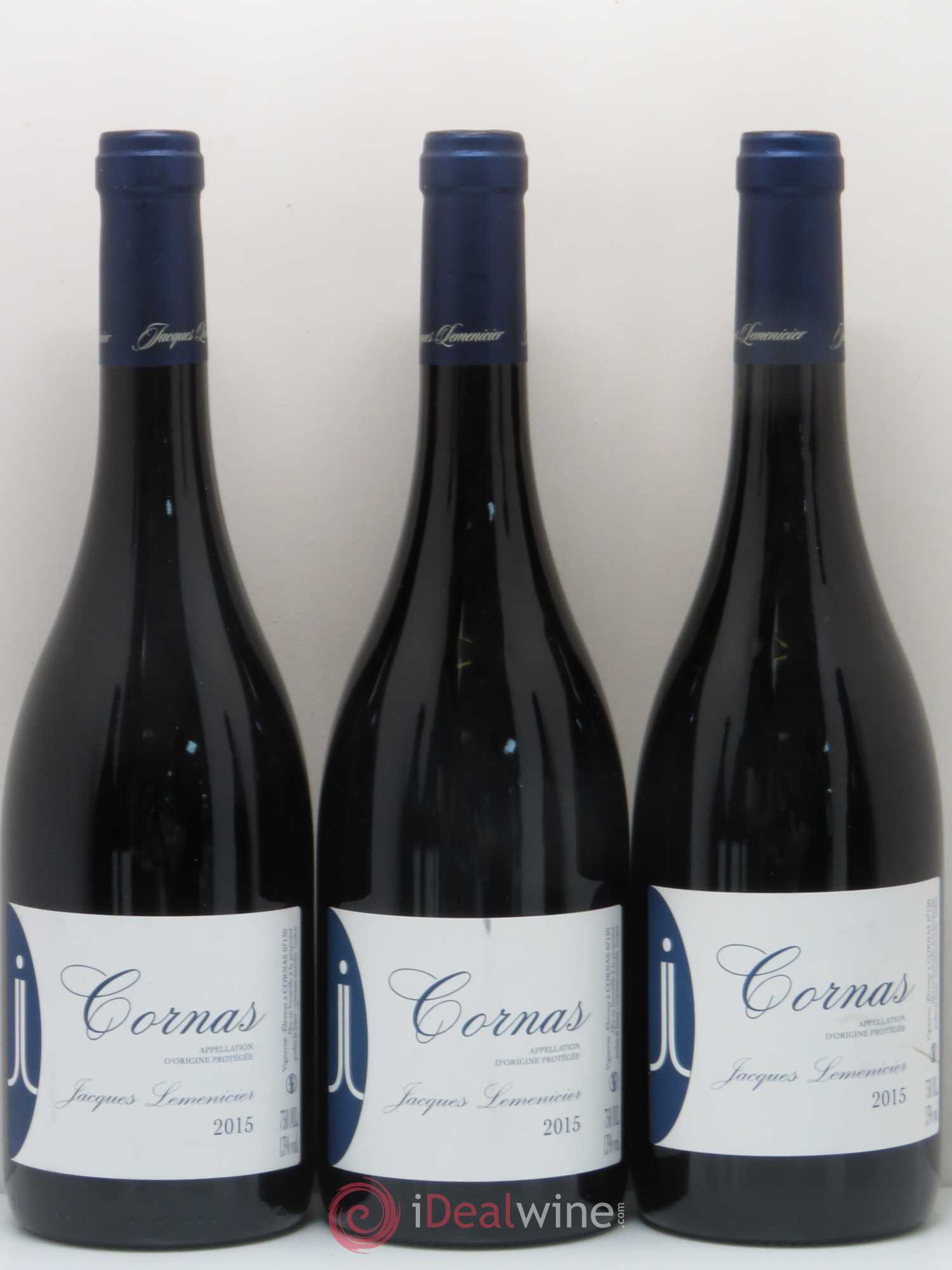 Cornas Jacques Lemenicier 2015 - Posten von 7 Flaschen - 1