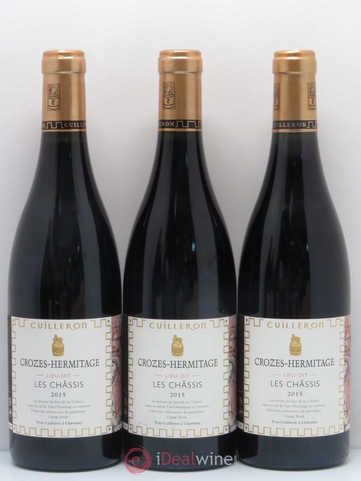 Crozes-Hermitage Les Châssis Yves Cuilleron 2015 - Lot de 6 bouteilles - 1
