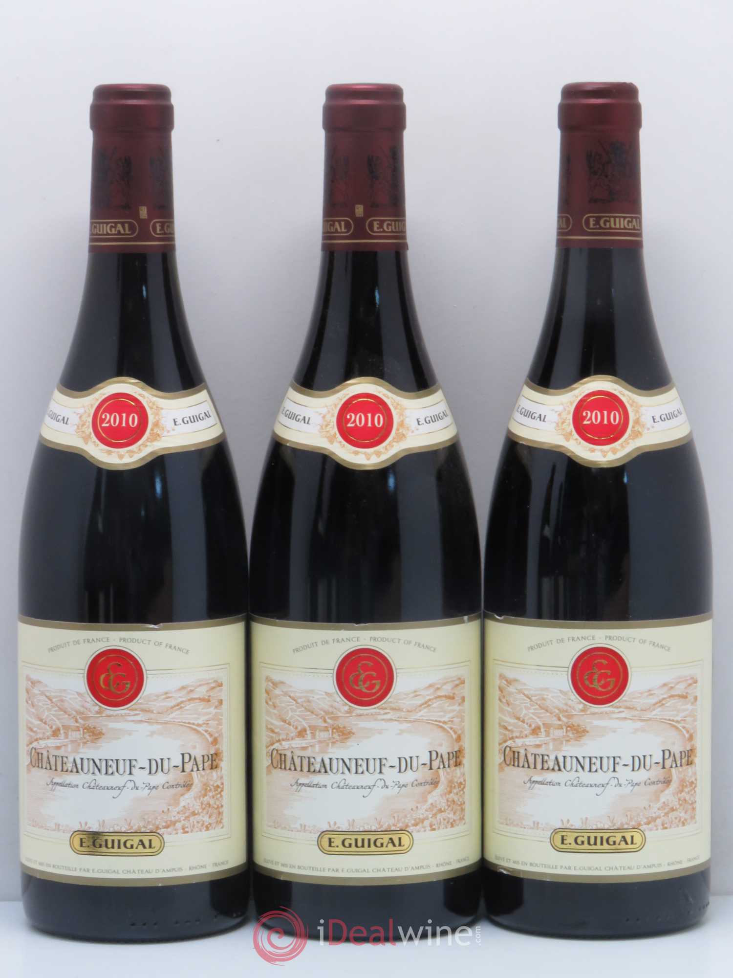Châteauneuf-du-Pape Guigal 2010 - Lot de 6 bouteilles - 1