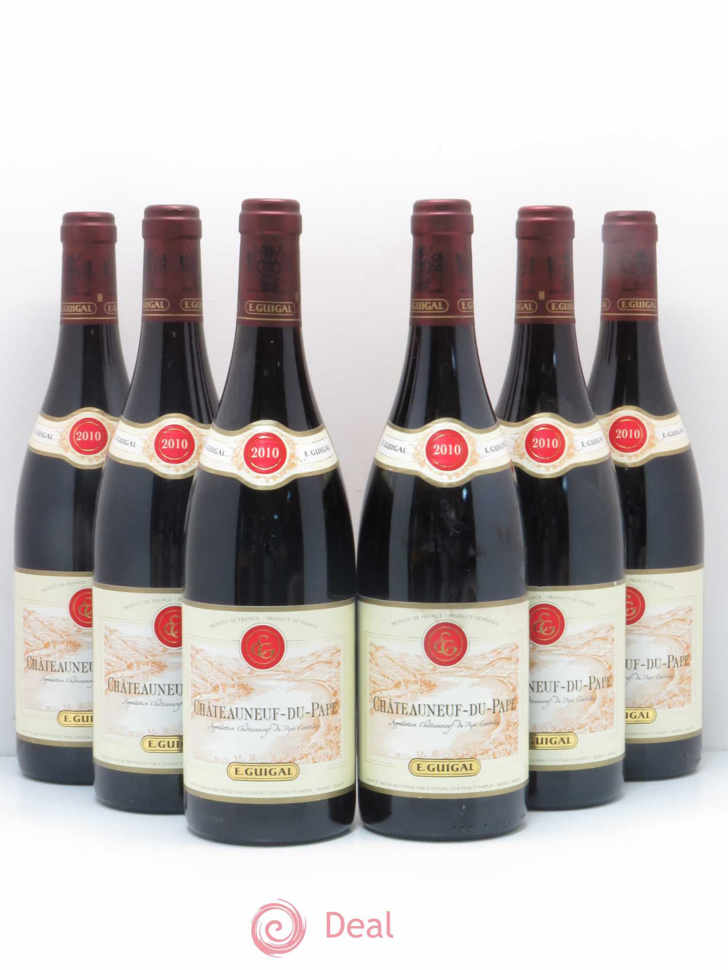 Châteauneuf-du-Pape Guigal 2010 - Lot de 6 bouteilles - 0