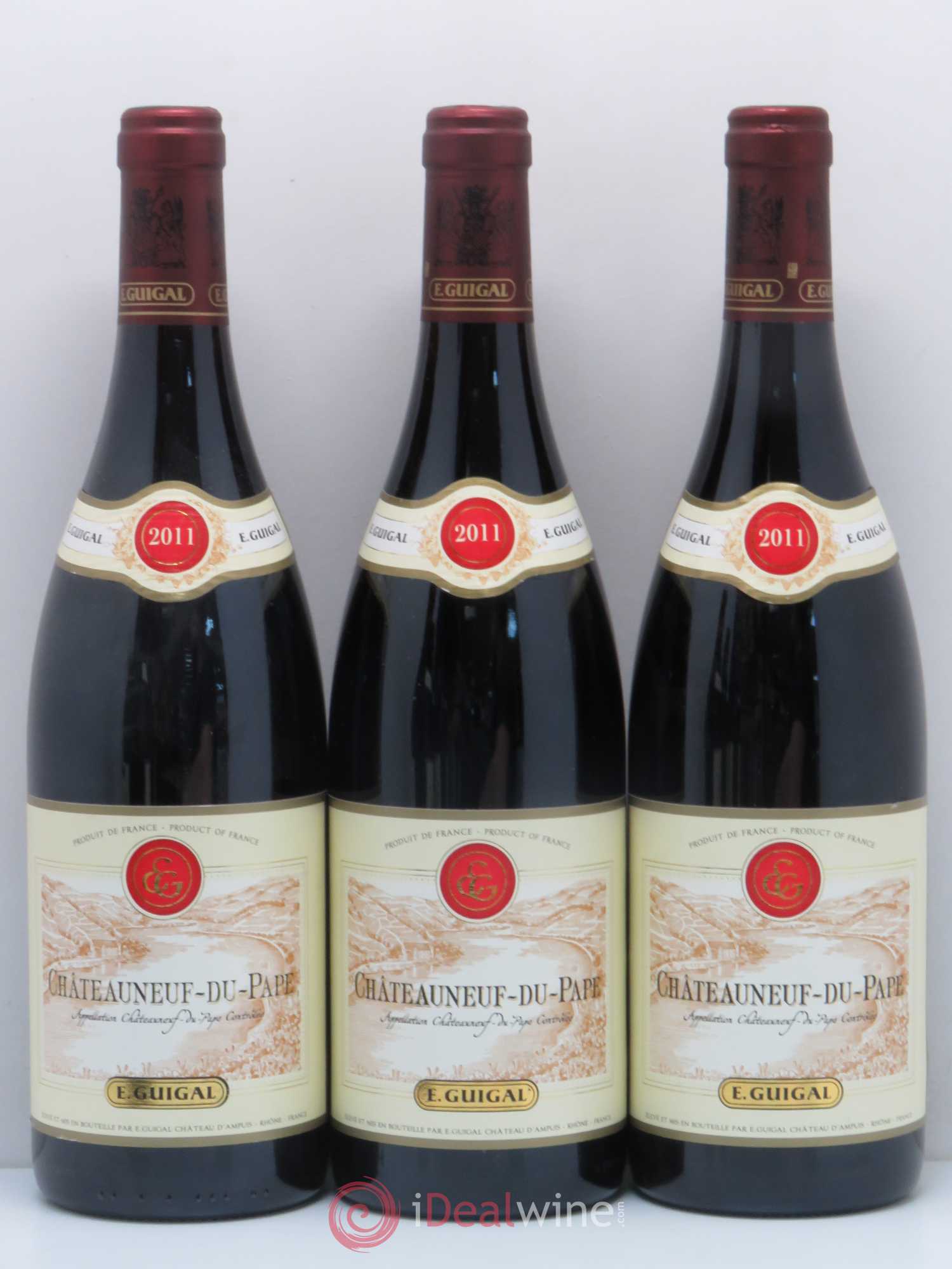 Châteauneuf-du-Pape Guigal 2011 - Lot de 6 bouteilles - 1