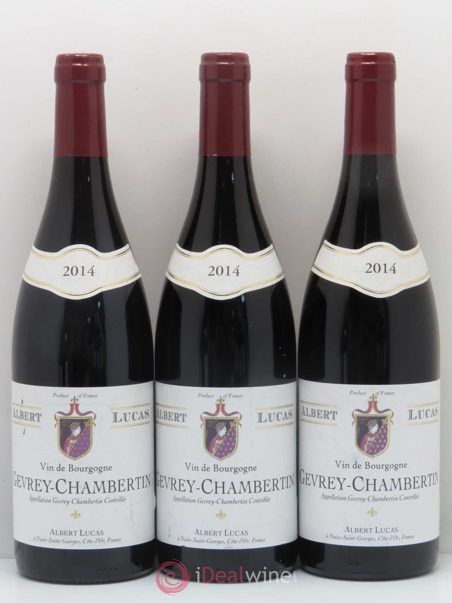 Gevrey-Chambertin Albert Lucas 2014 - Lot de 6 bouteilles - 2