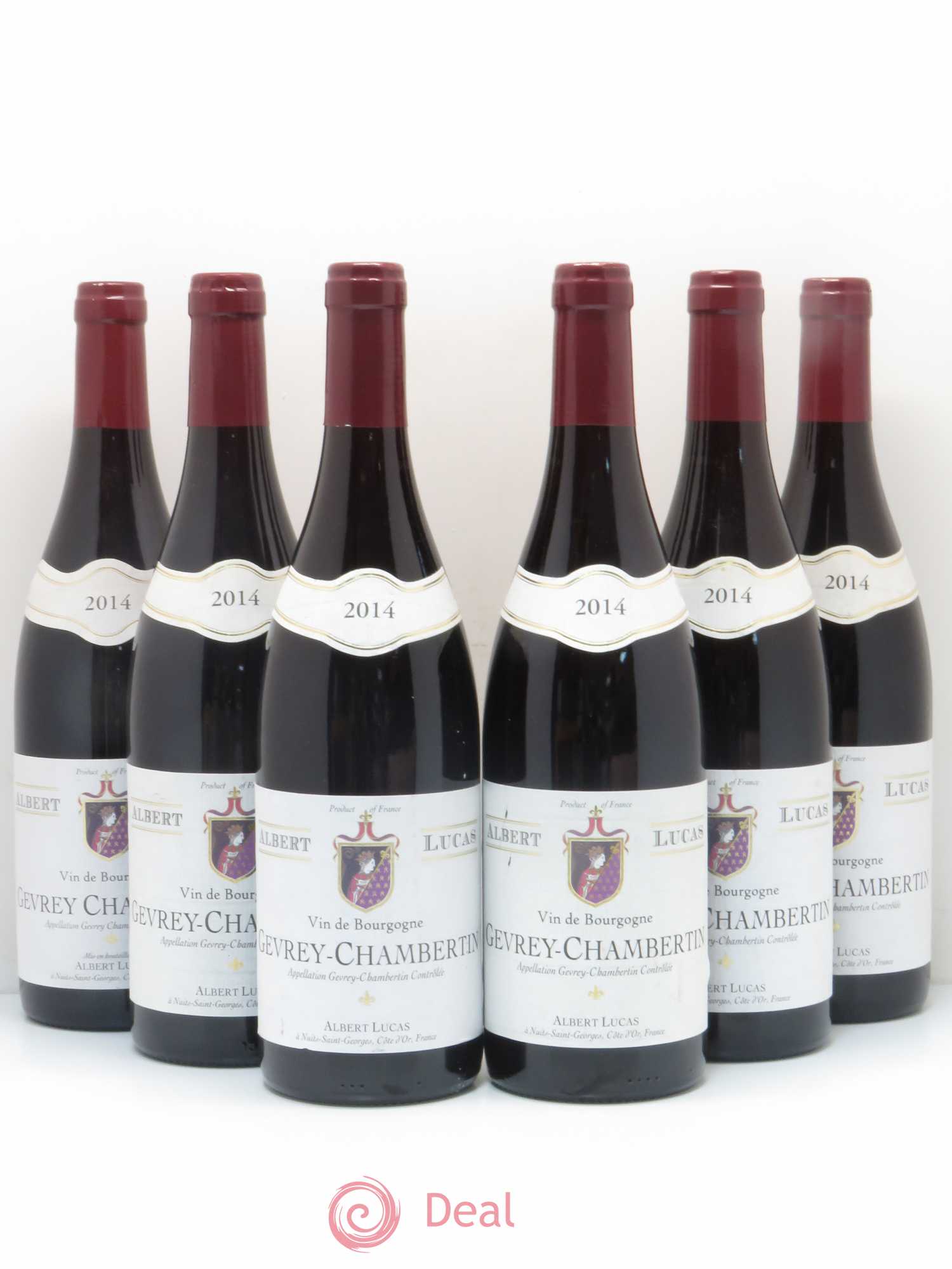 Gevrey-Chambertin Albert Lucas 2014 - Lot de 6 bouteilles - 0