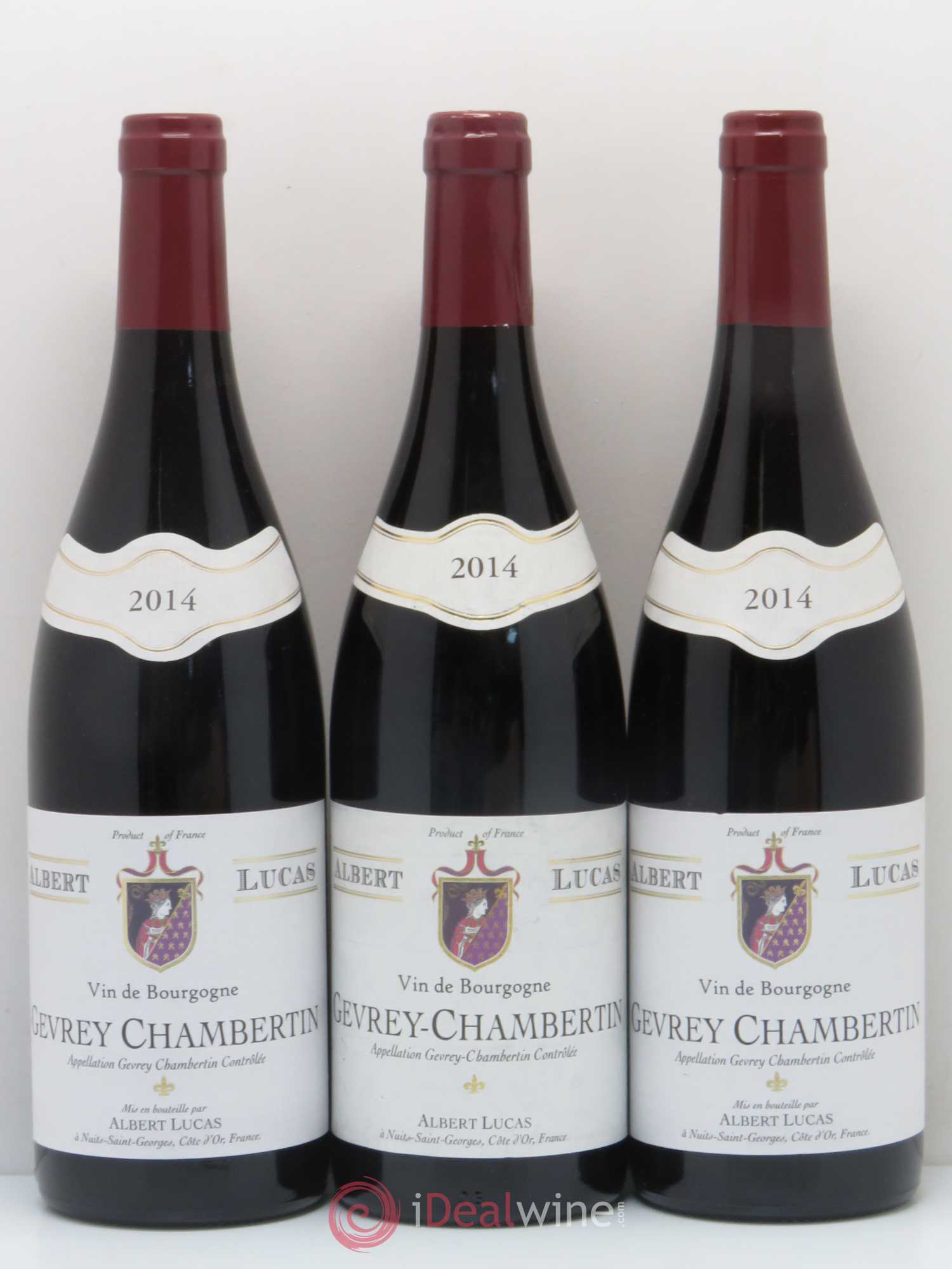 Gevrey-Chambertin Albert Lucas  2014 - Lot of 6 bottles - 2