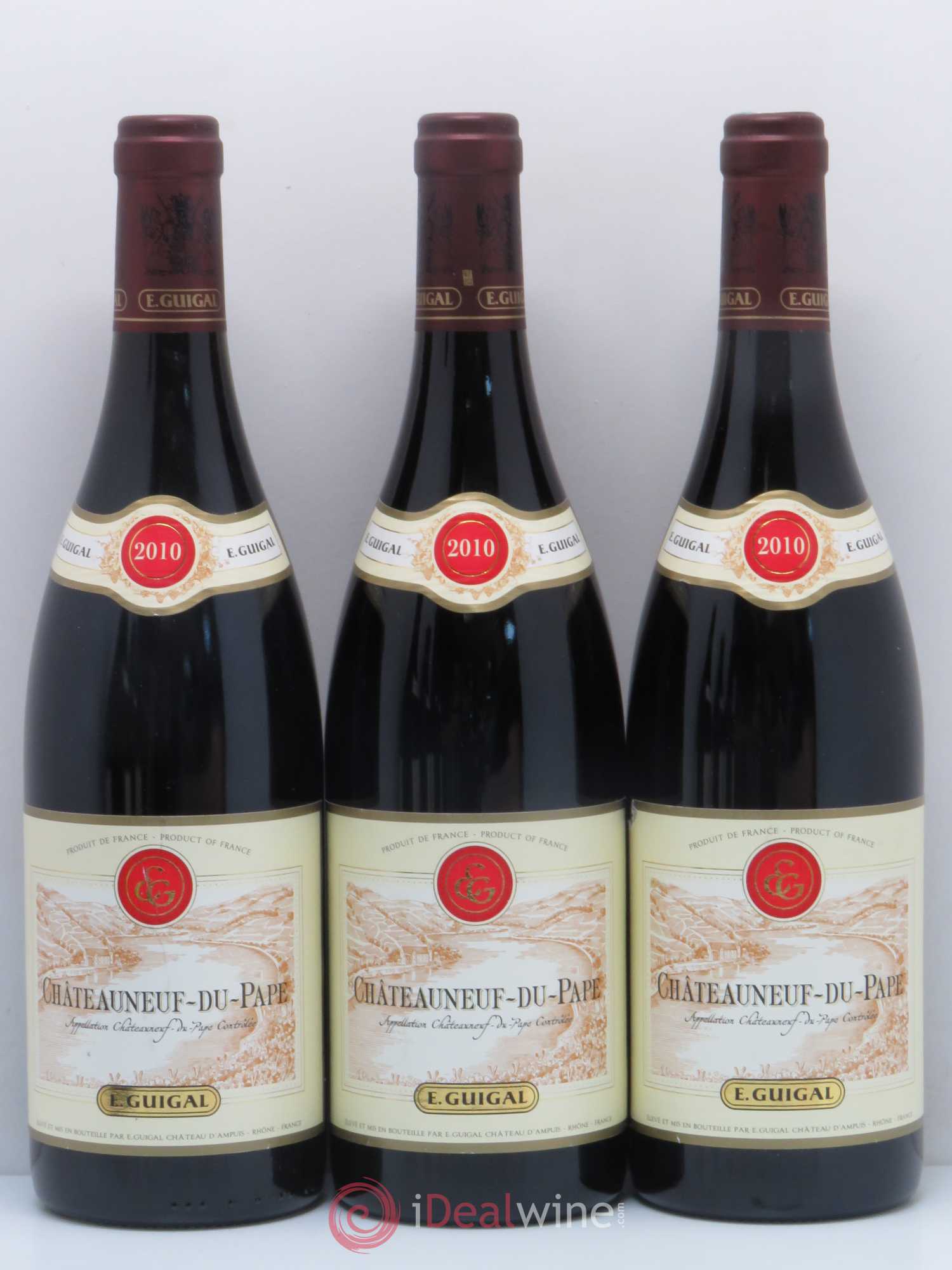 Châteauneuf-du-Pape Guigal 2010 - Lot de 6 bouteilles - 1