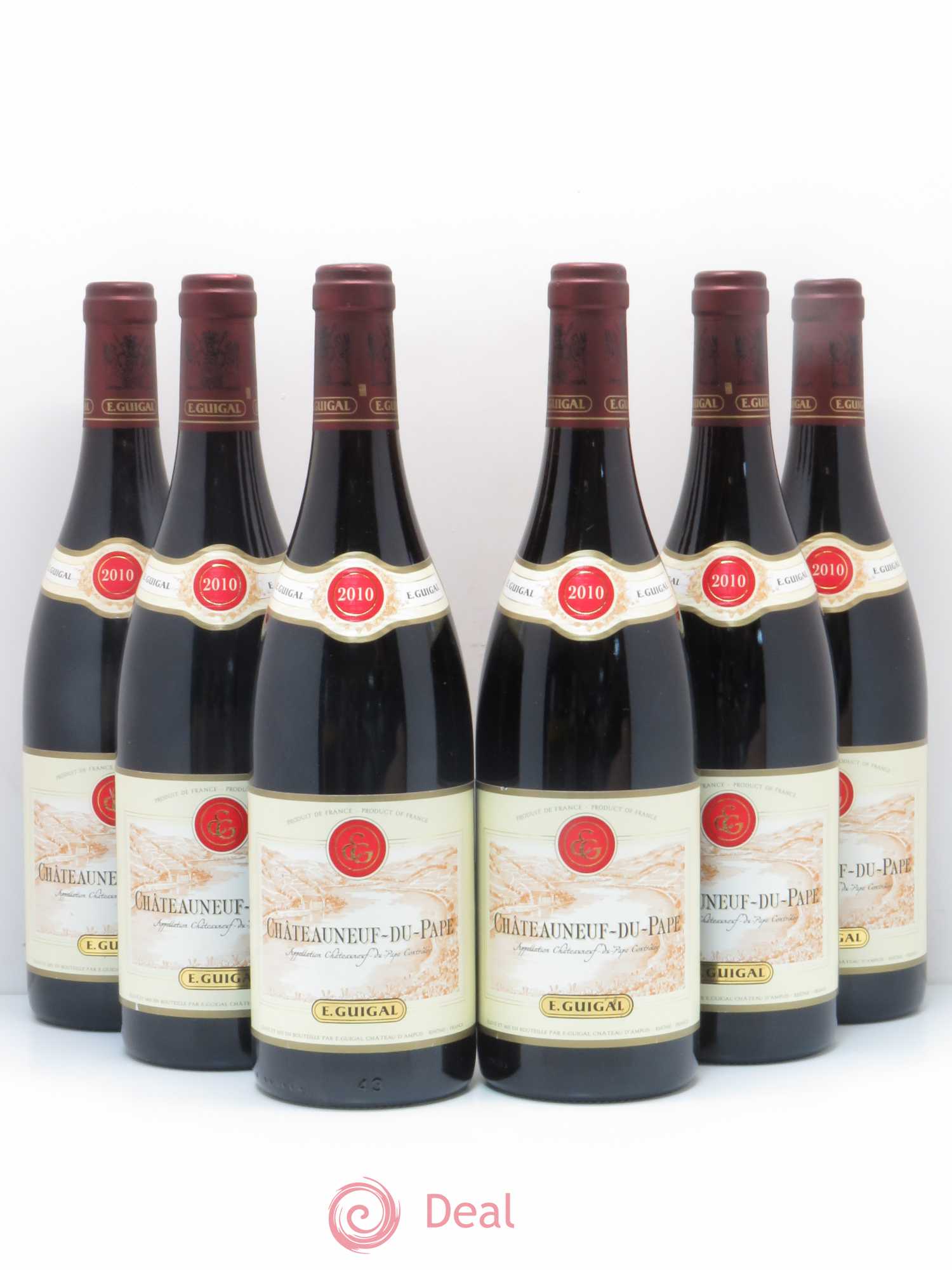 Châteauneuf-du-Pape Guigal 2010 - Lot de 6 bouteilles - 0