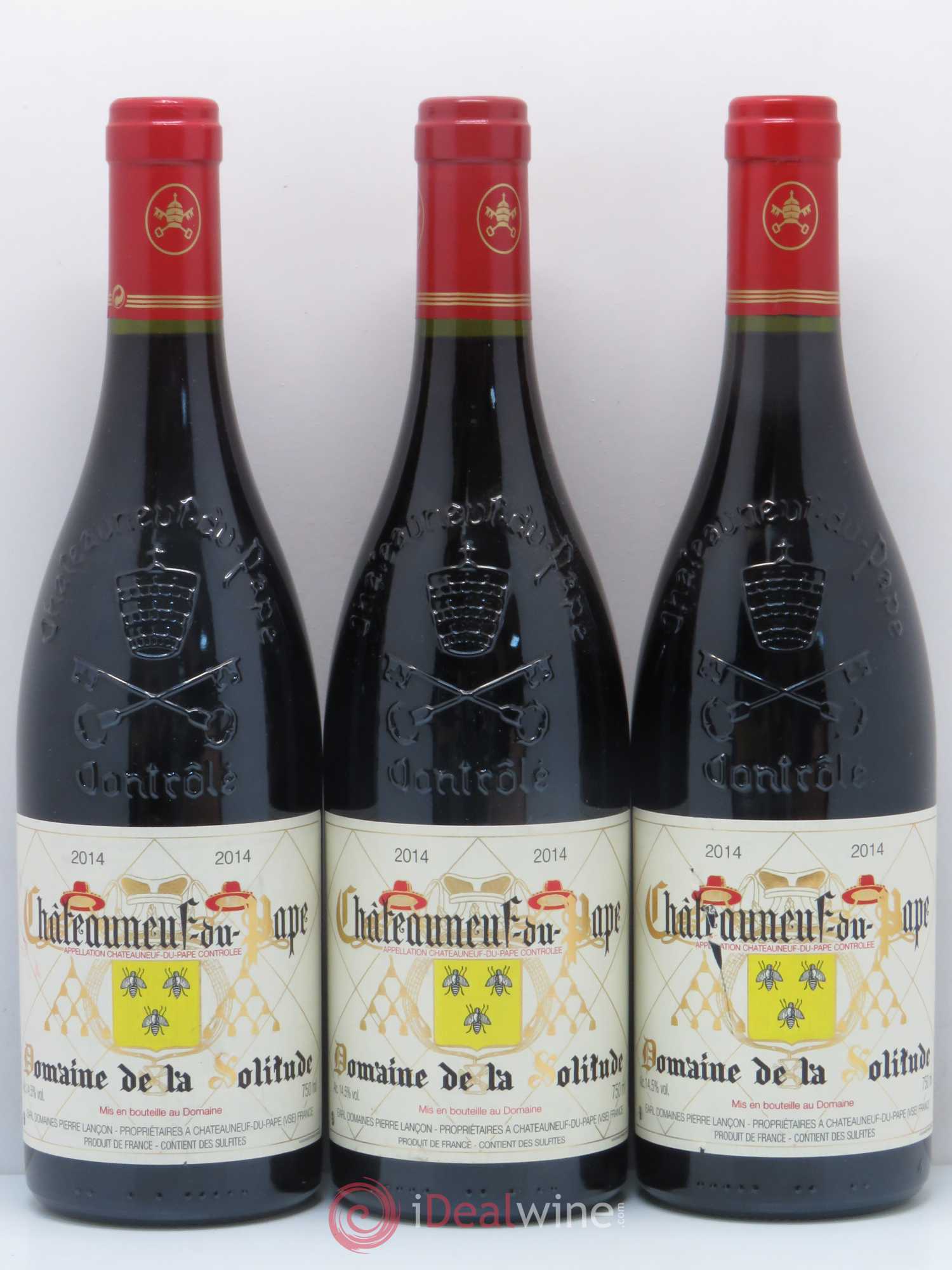 Domaine de la Solitude Chateauneuf du pape Domaine de la Solitude 2014 - Posten von 6 Flaschen - 2