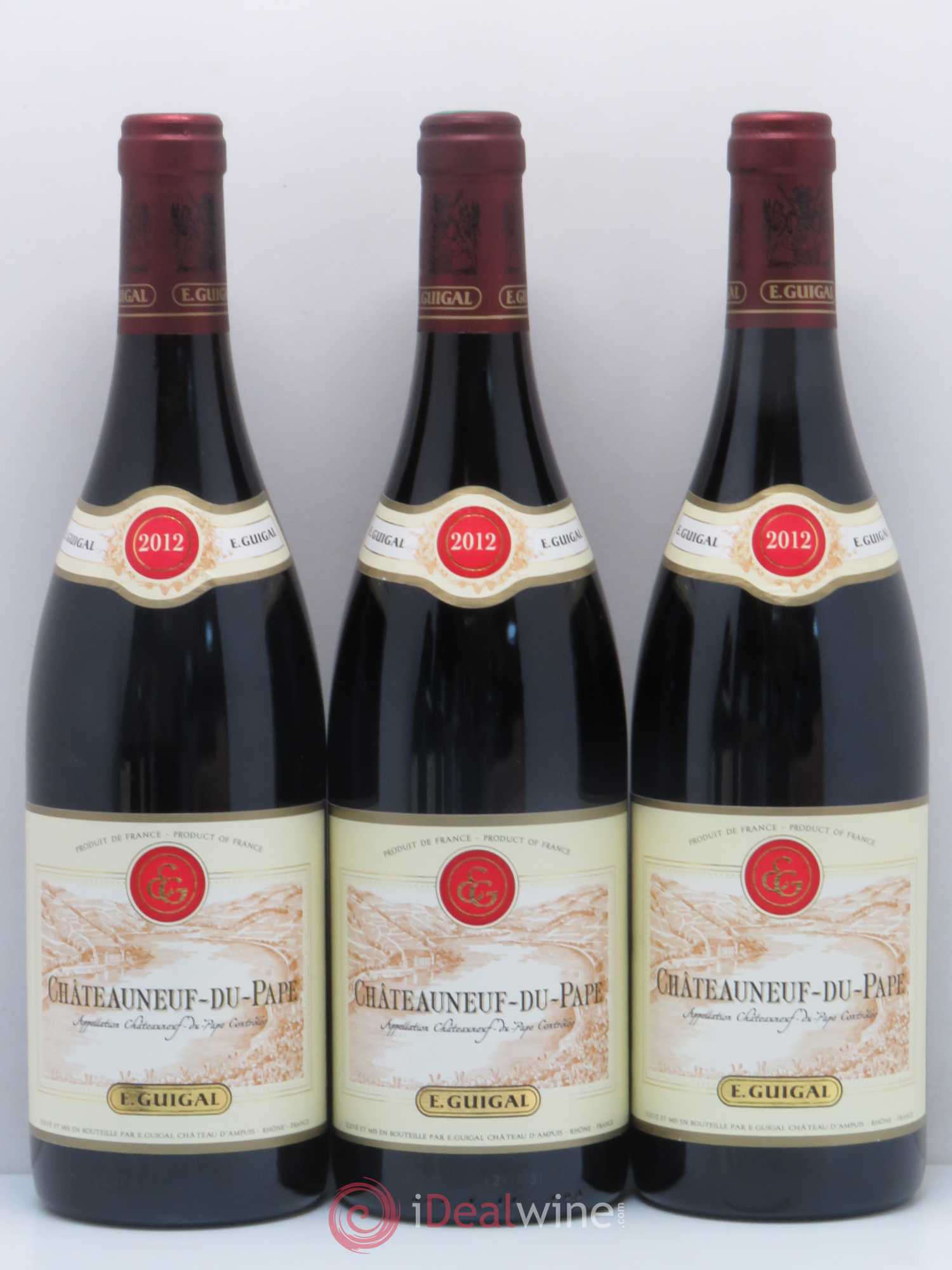 Châteauneuf-du-Pape Guigal 2012 - Lot de 6 bouteilles - 1