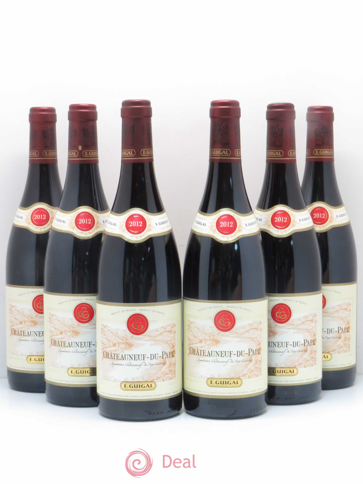 Châteauneuf-du-Pape Guigal 2012 - Lot de 6 bouteilles - 0