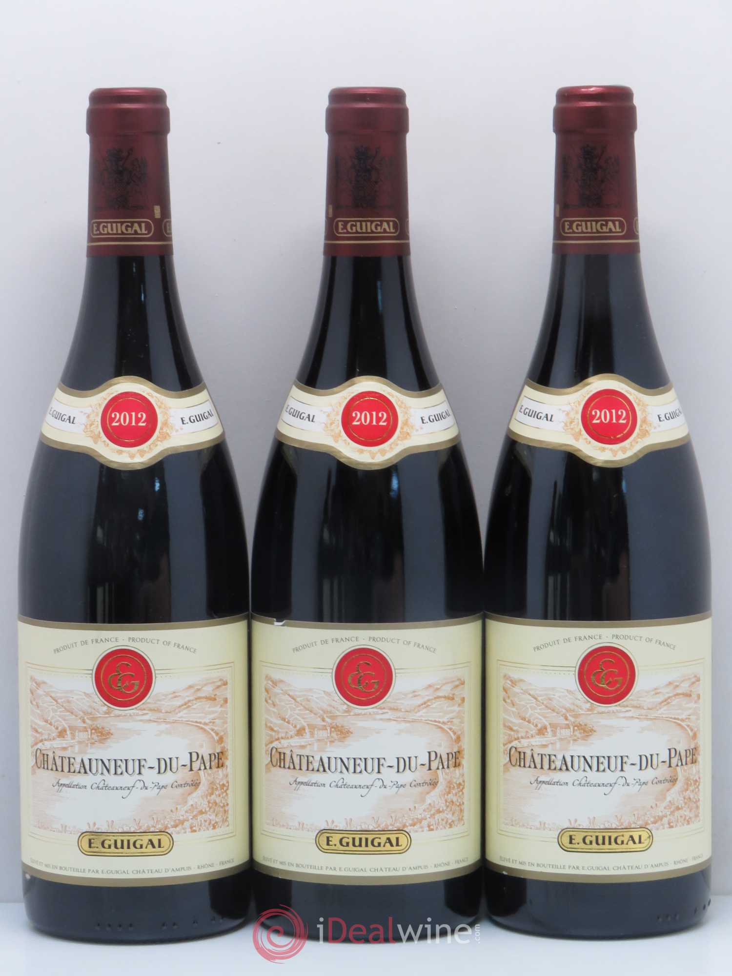 Châteauneuf-du-Pape Guigal 2012 - Lot de 6 bouteilles - 1