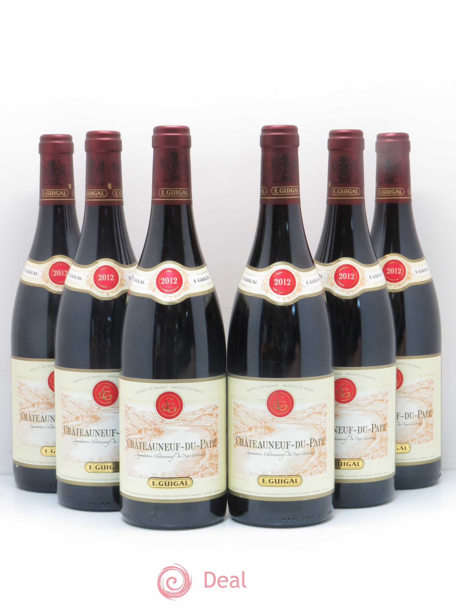 Châteauneuf-du-Pape Guigal 2012 - Lot de 6 bouteilles - 0