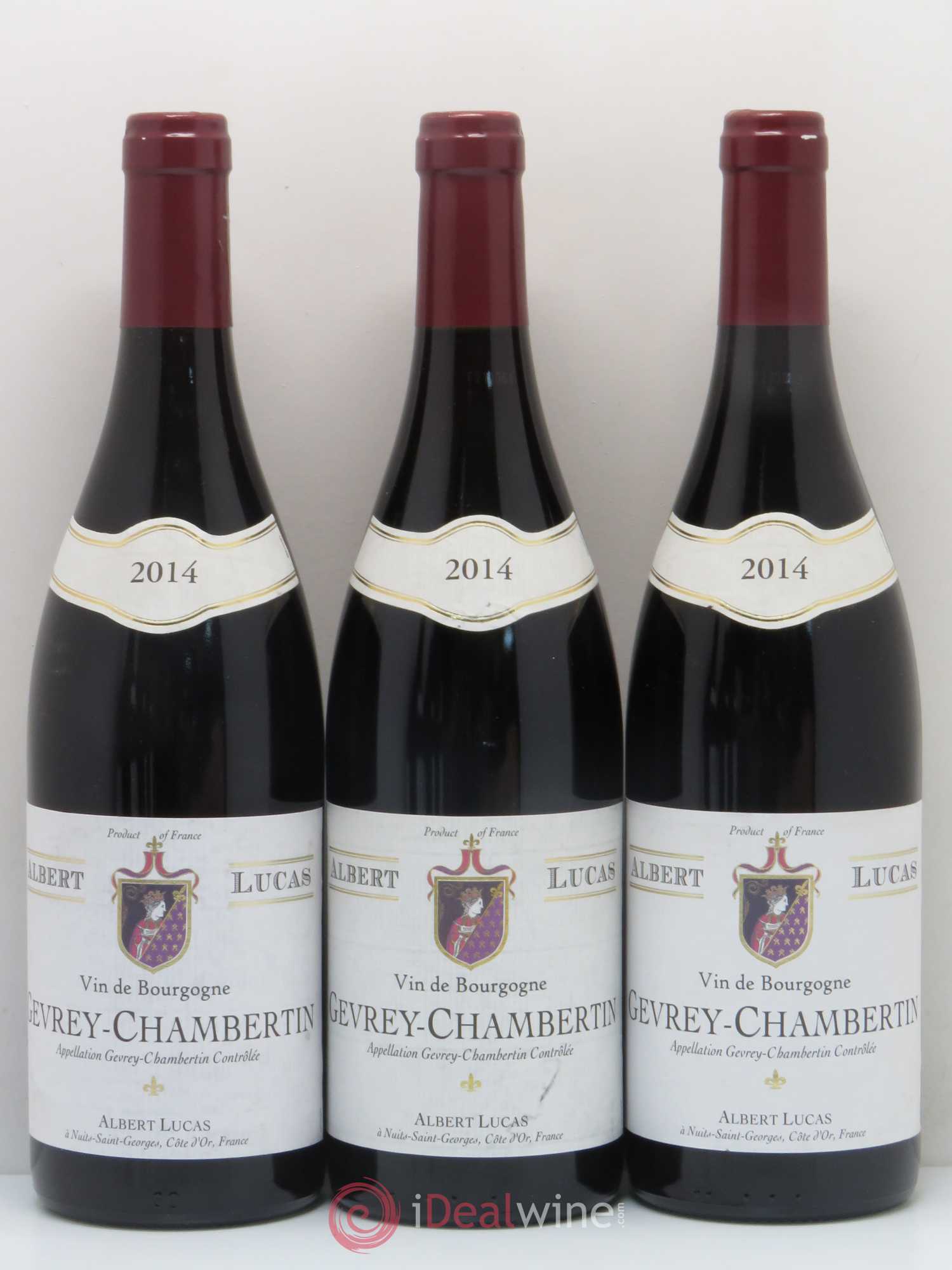 Gevrey-Chambertin Albert Lucas 2014 - Lot de 6 bouteilles - 1