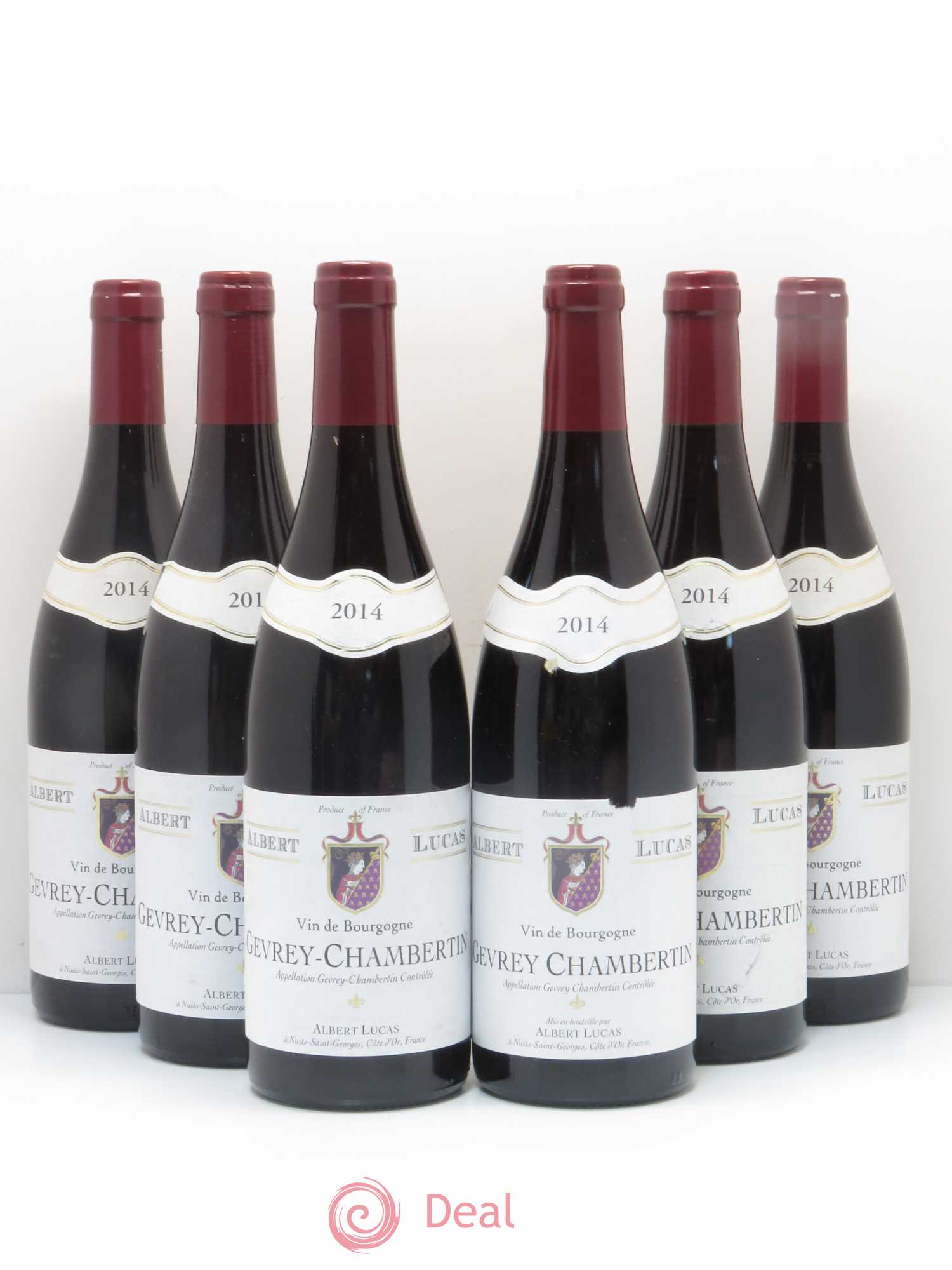 Gevrey-Chambertin Albert Lucas 2014 - Lot de 6 bouteilles - 0